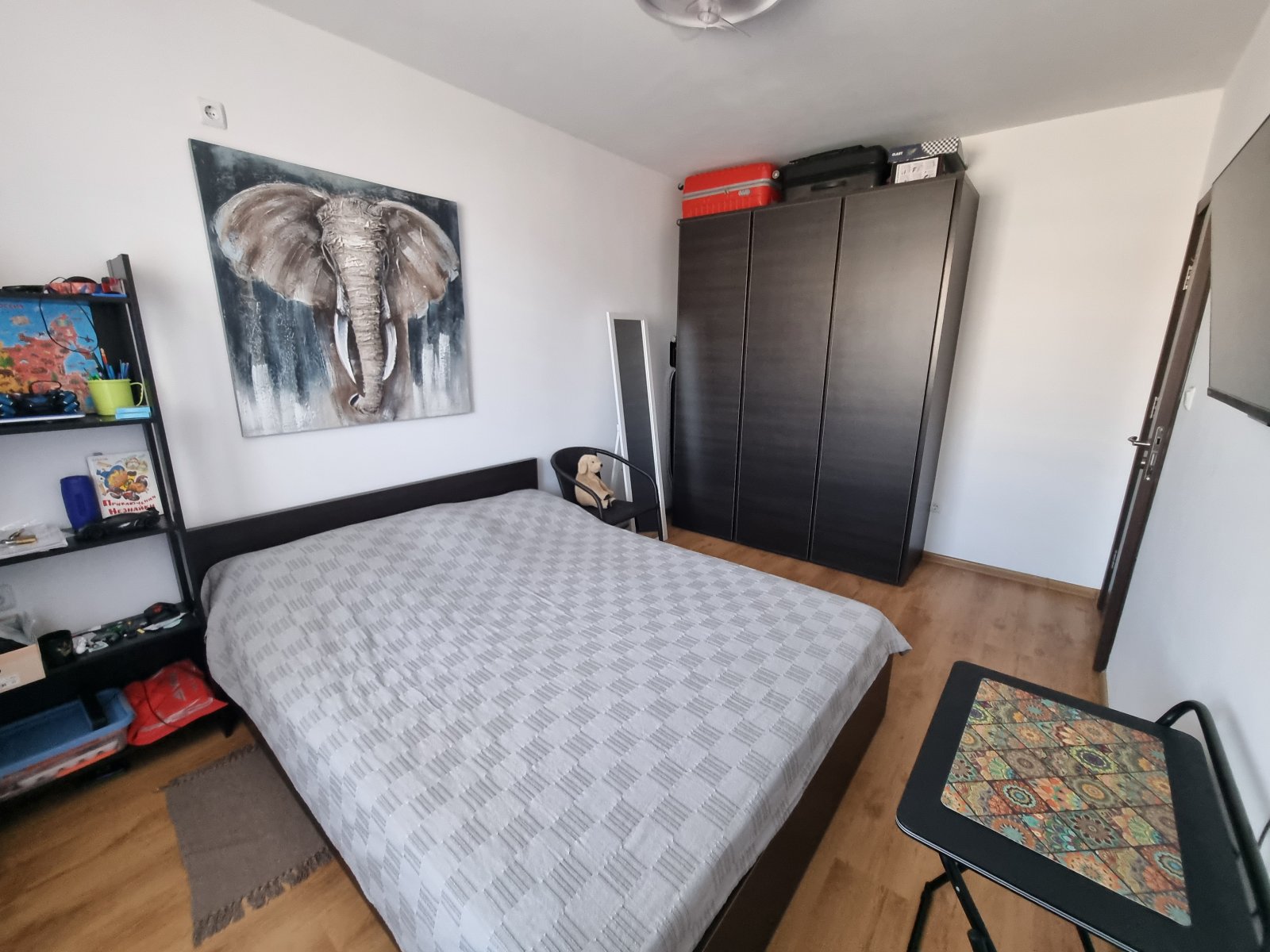 Beautiful 2-room apartment in Sveti Vlas, Raduga 1, 5th floor, mountain view