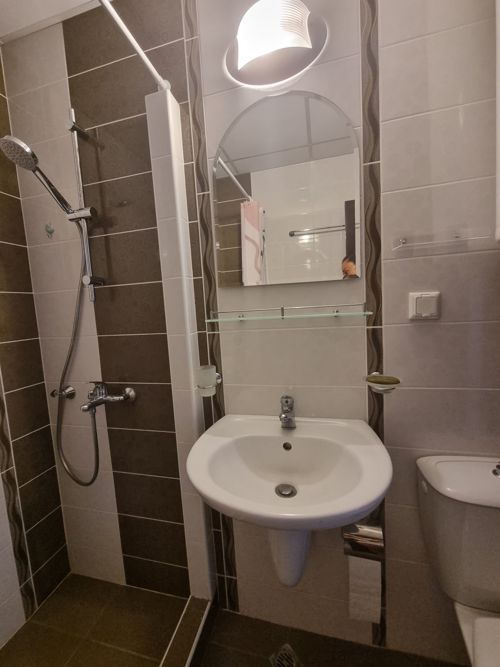 Beautiful 2-room apartment in Sveti Vlas, Raduga 1, 5th floor, mountain view