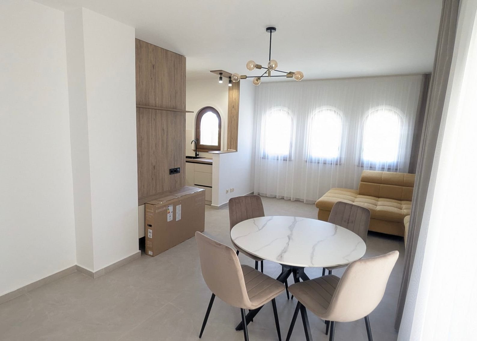 Two-room apartment in the Grand Village complex in Kosharitsa