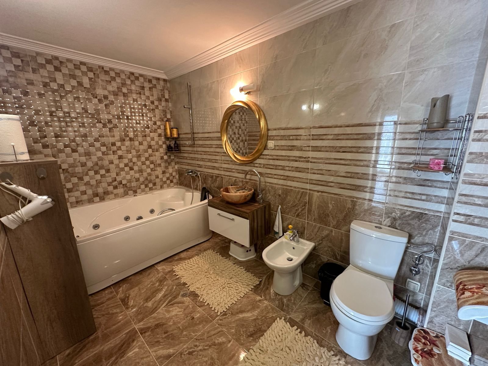 Three-room apartment in the Sweet Home 2 complex in Sunny Beach