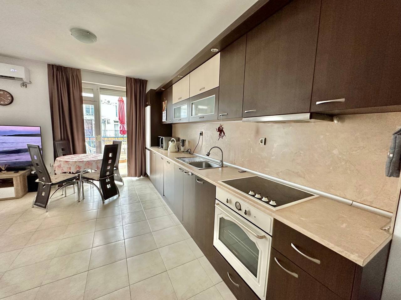 Apartment 3+1 in the gated residential complex Sunny Day 3 in Sunny Beach