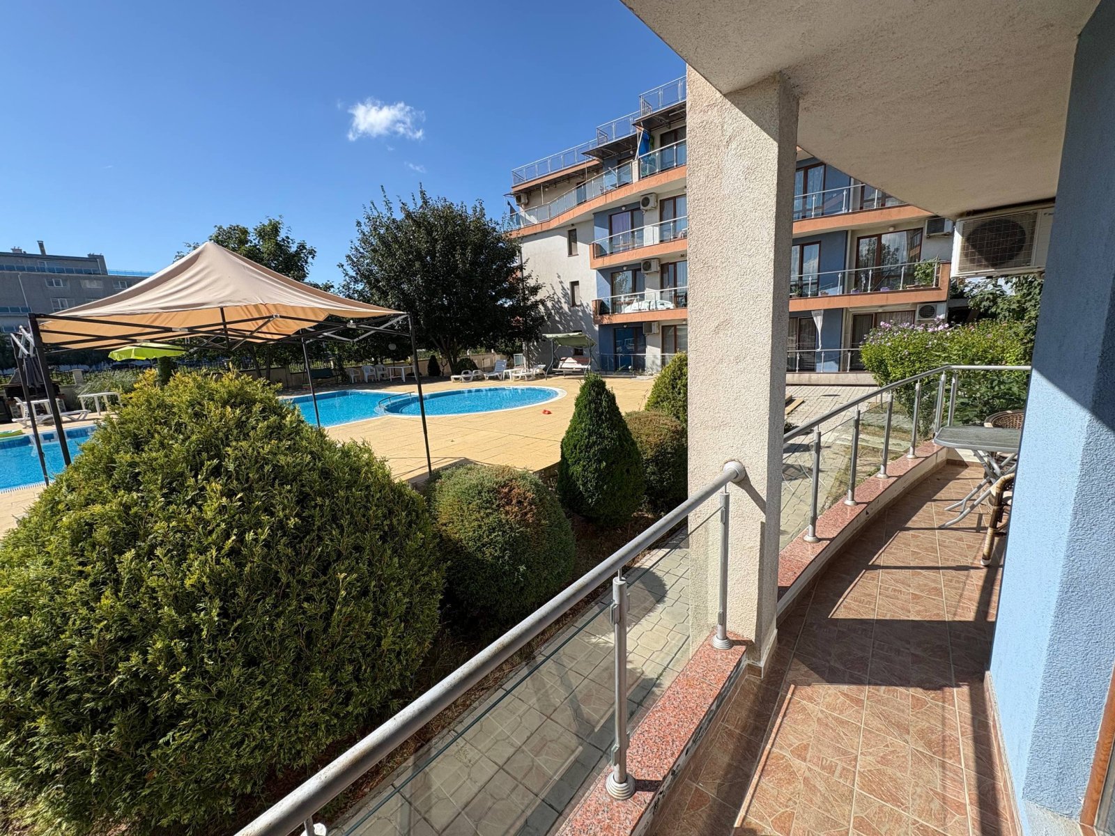 2-room apartment in the Mastro complex, Nessebar, Bulgaria