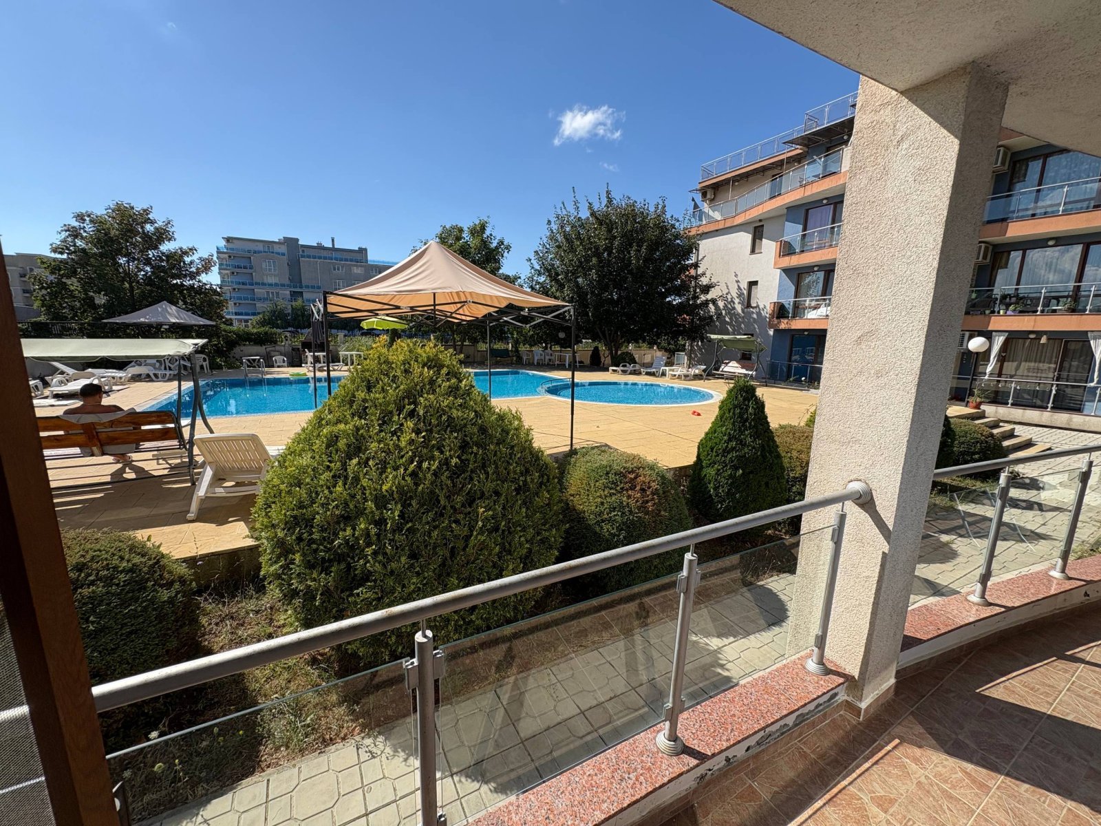 2-room apartment in the Mastro complex, Nessebar, Bulgaria