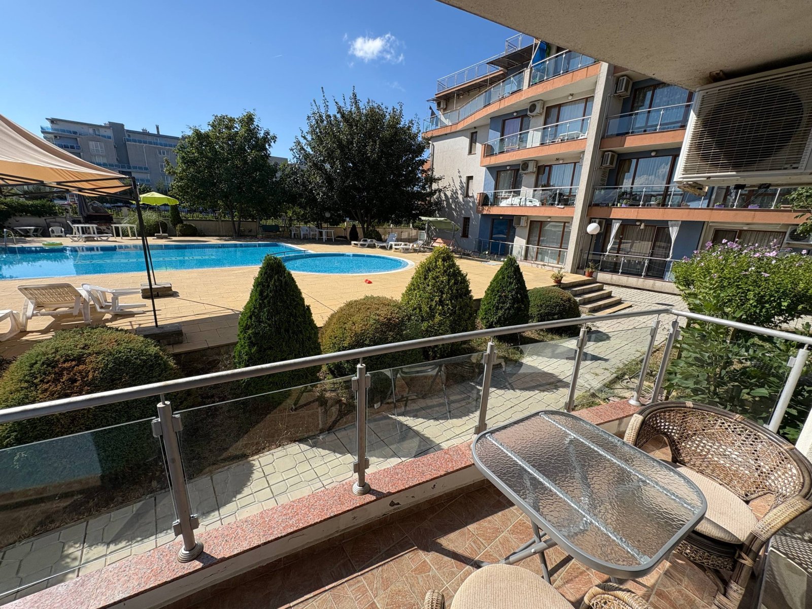 2-room apartment in the Mastro complex, Nessebar, Bulgaria