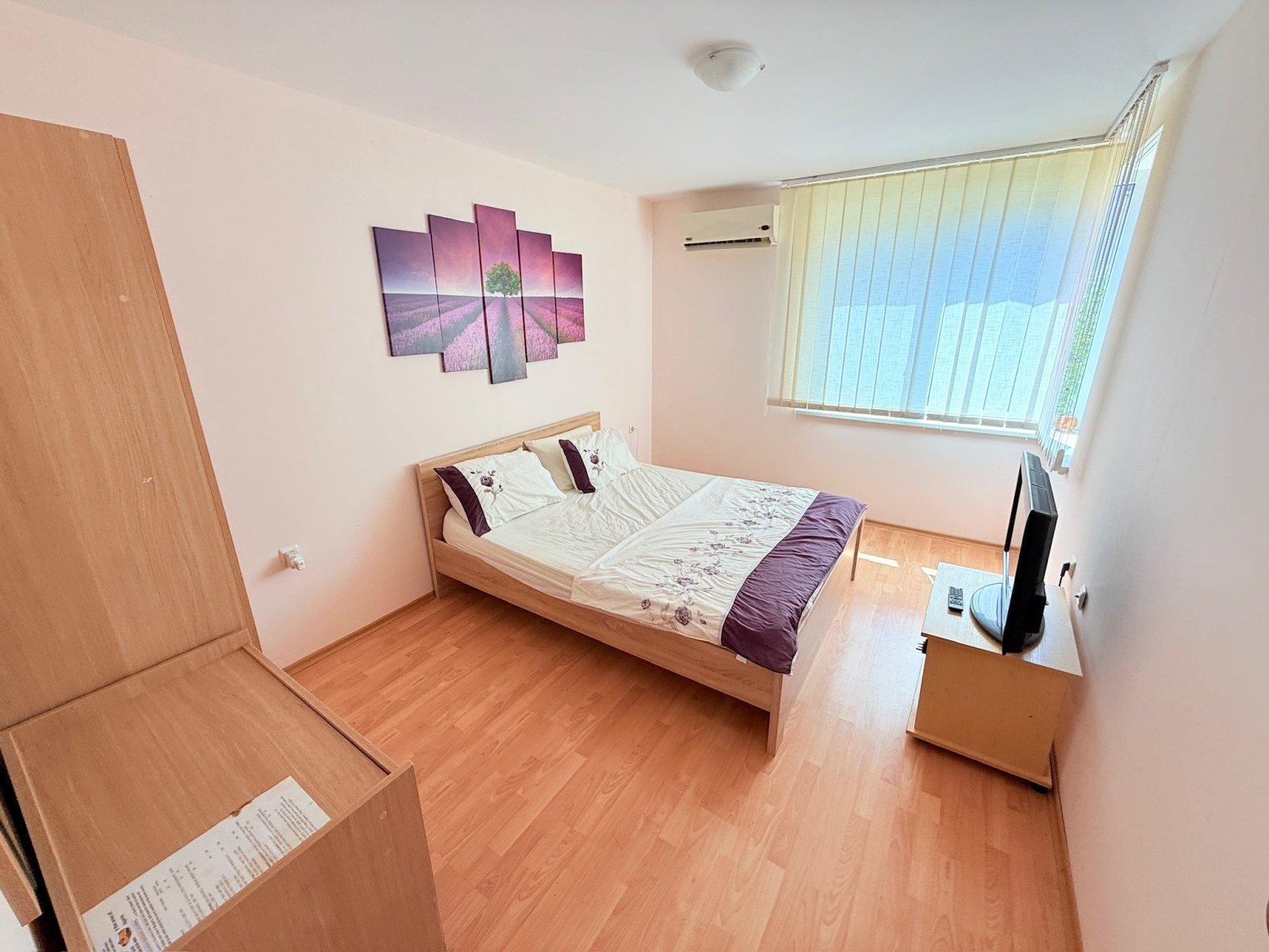 Three-room apartment in the 