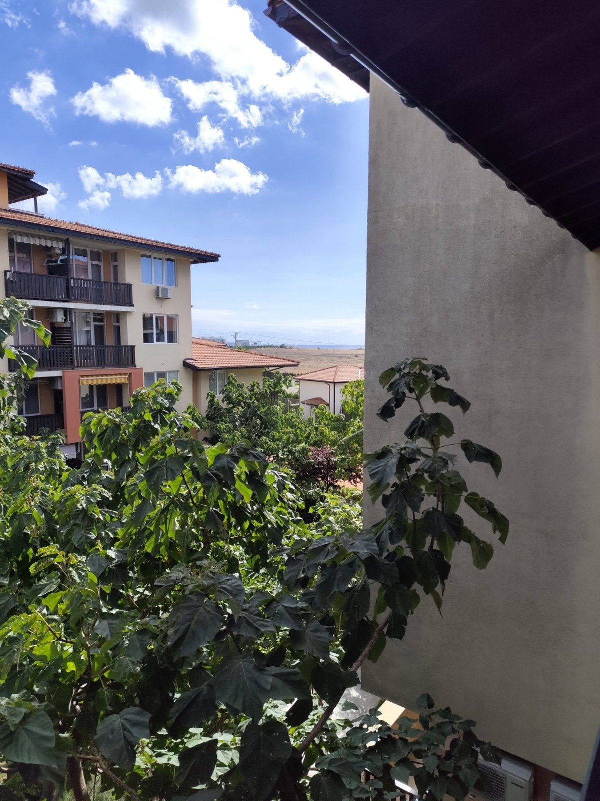 2-room apartment with slight sea view in Aheloy, Bulgaria