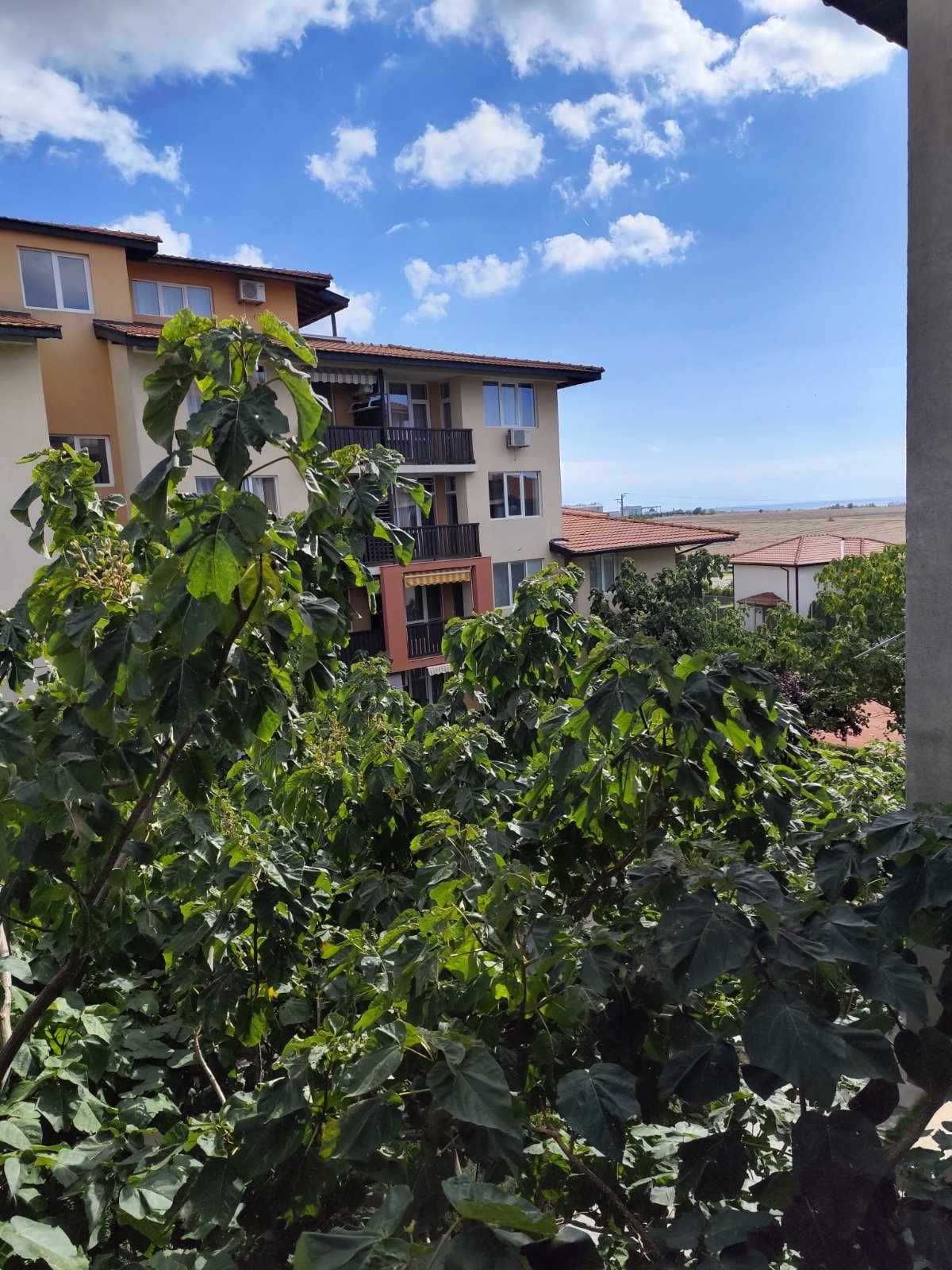 2-room apartment with slight sea view in Aheloy, Bulgaria