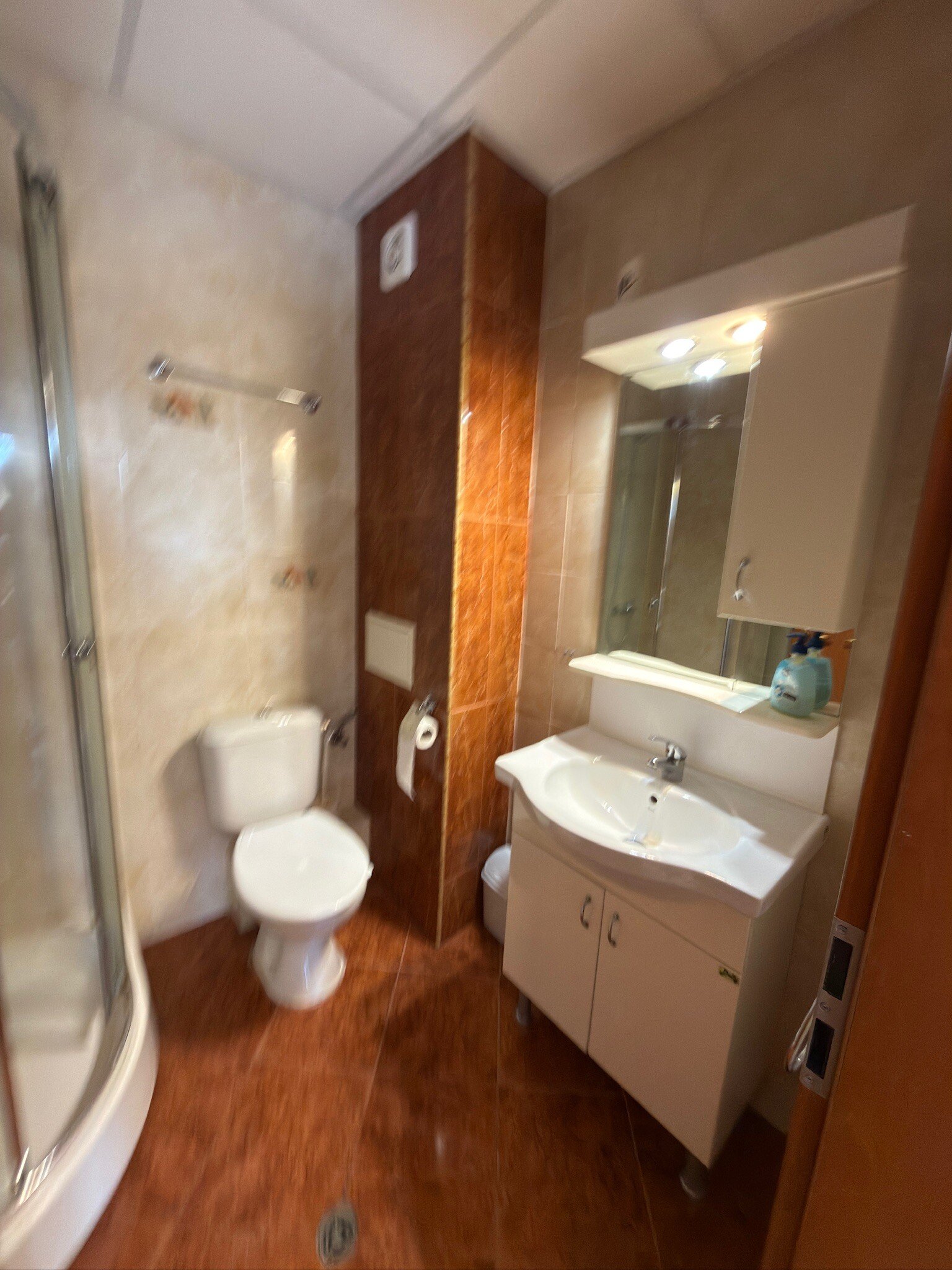 Three-room apartment in the Holiday Fort complex at Sunny Beach