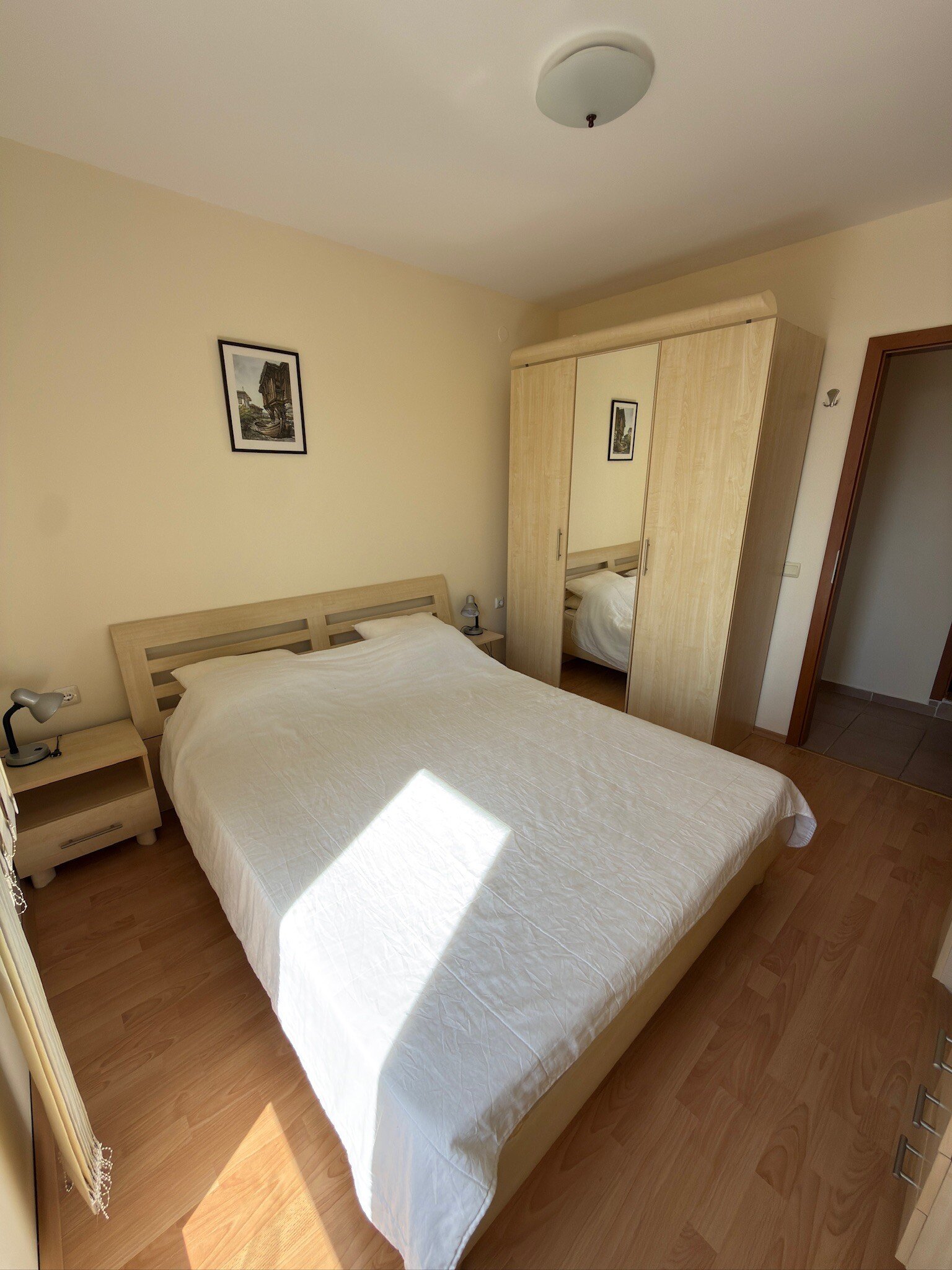 Three-room apartment in the Holiday Fort complex at Sunny Beach