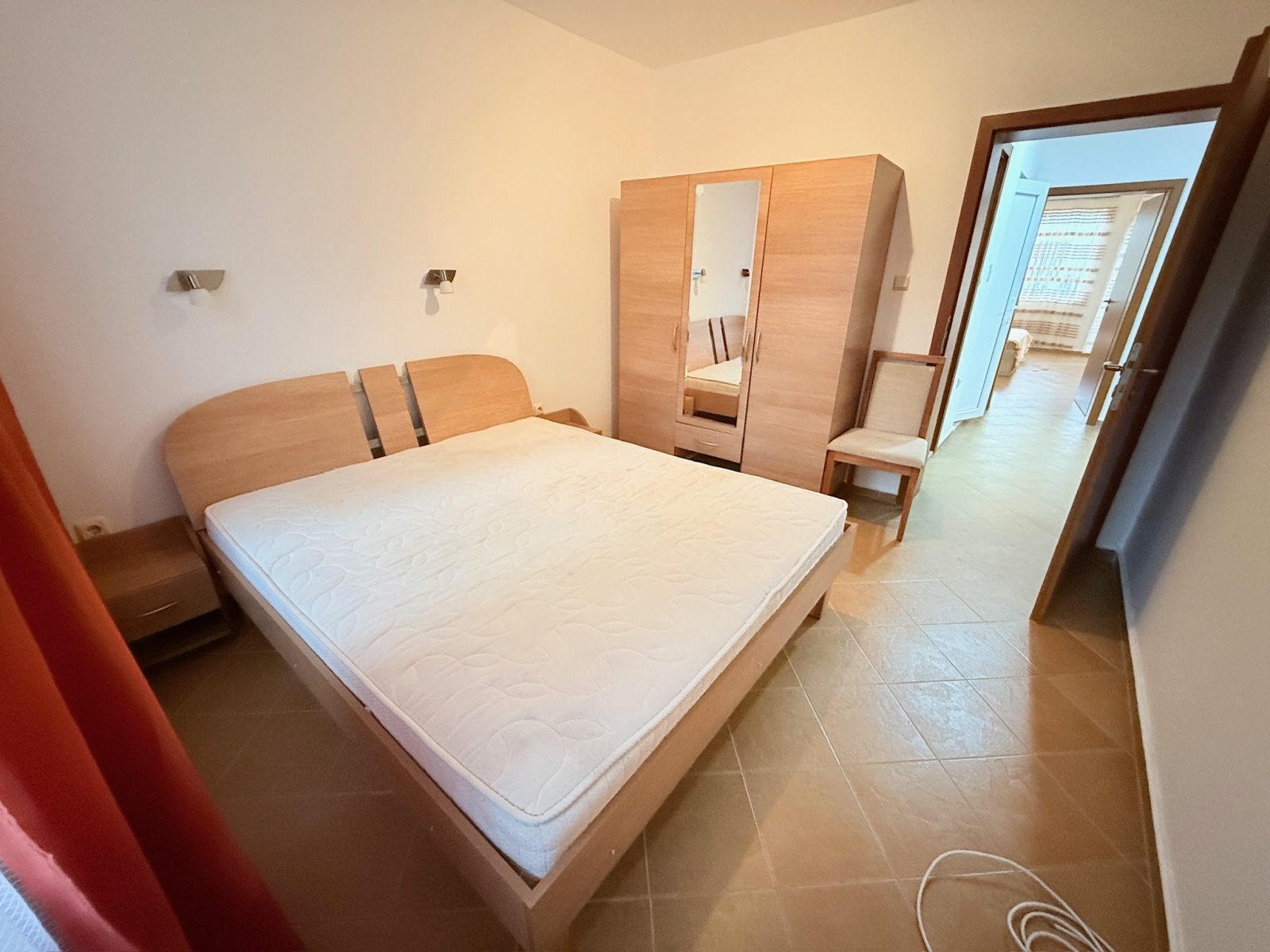 Three-room apartment in the 