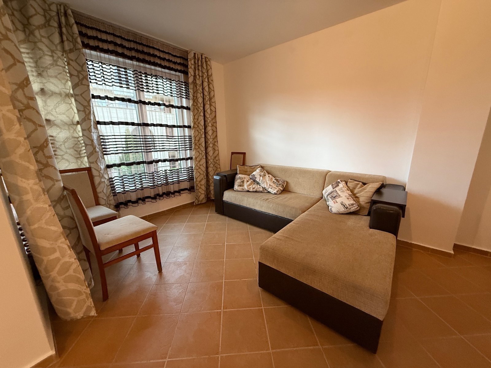 Three-room apartment in the 