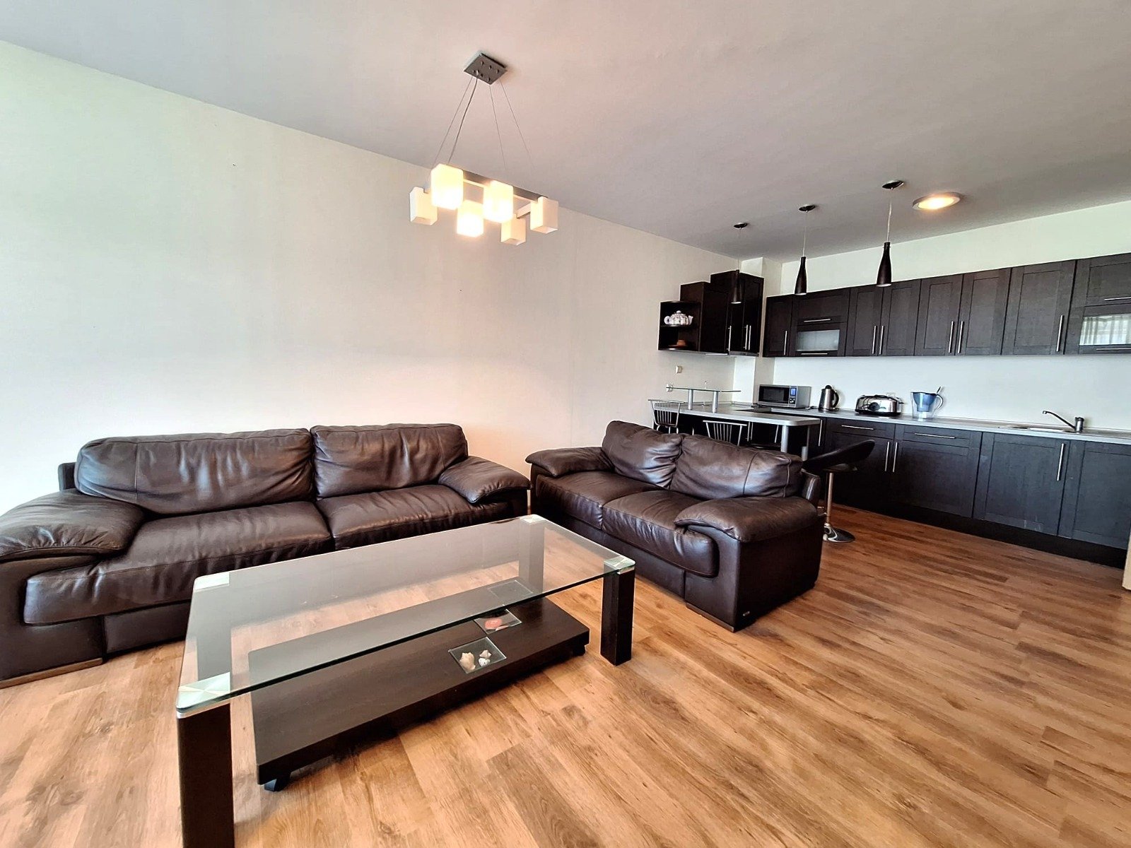 Two-room apartment with sea view in the Oasis complex in Ravda