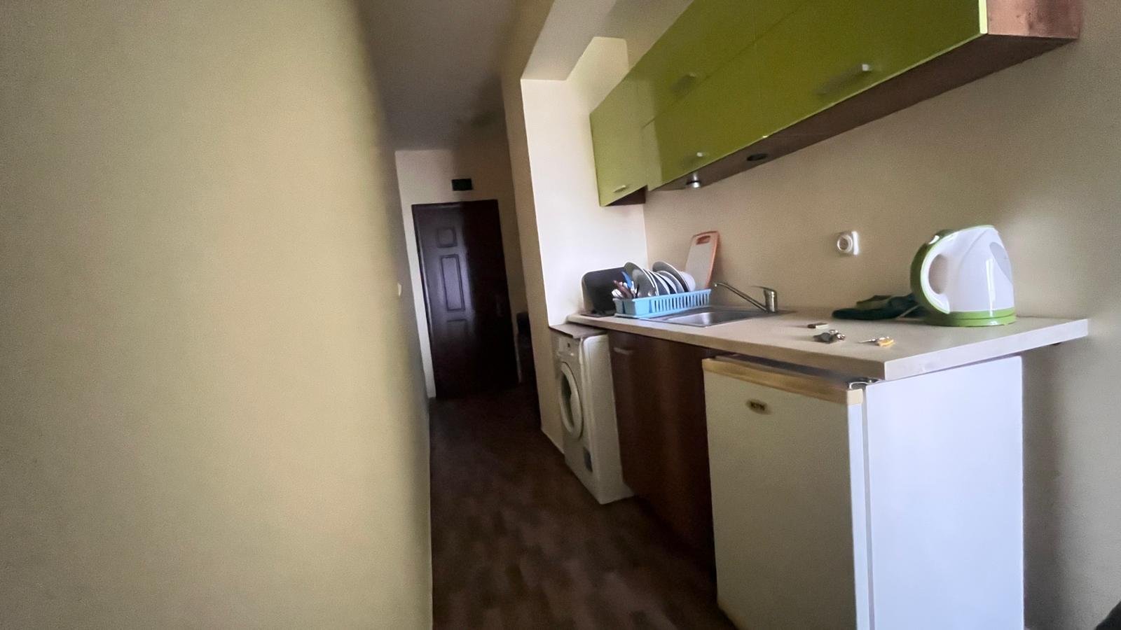 Studio with a panoramic view of the sea in Ravda