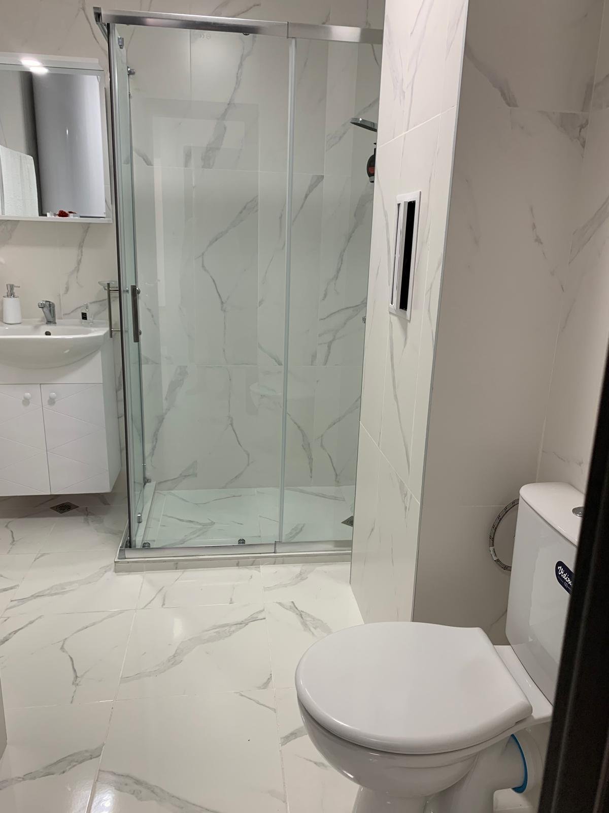 Three-room apartment with sea view in the 