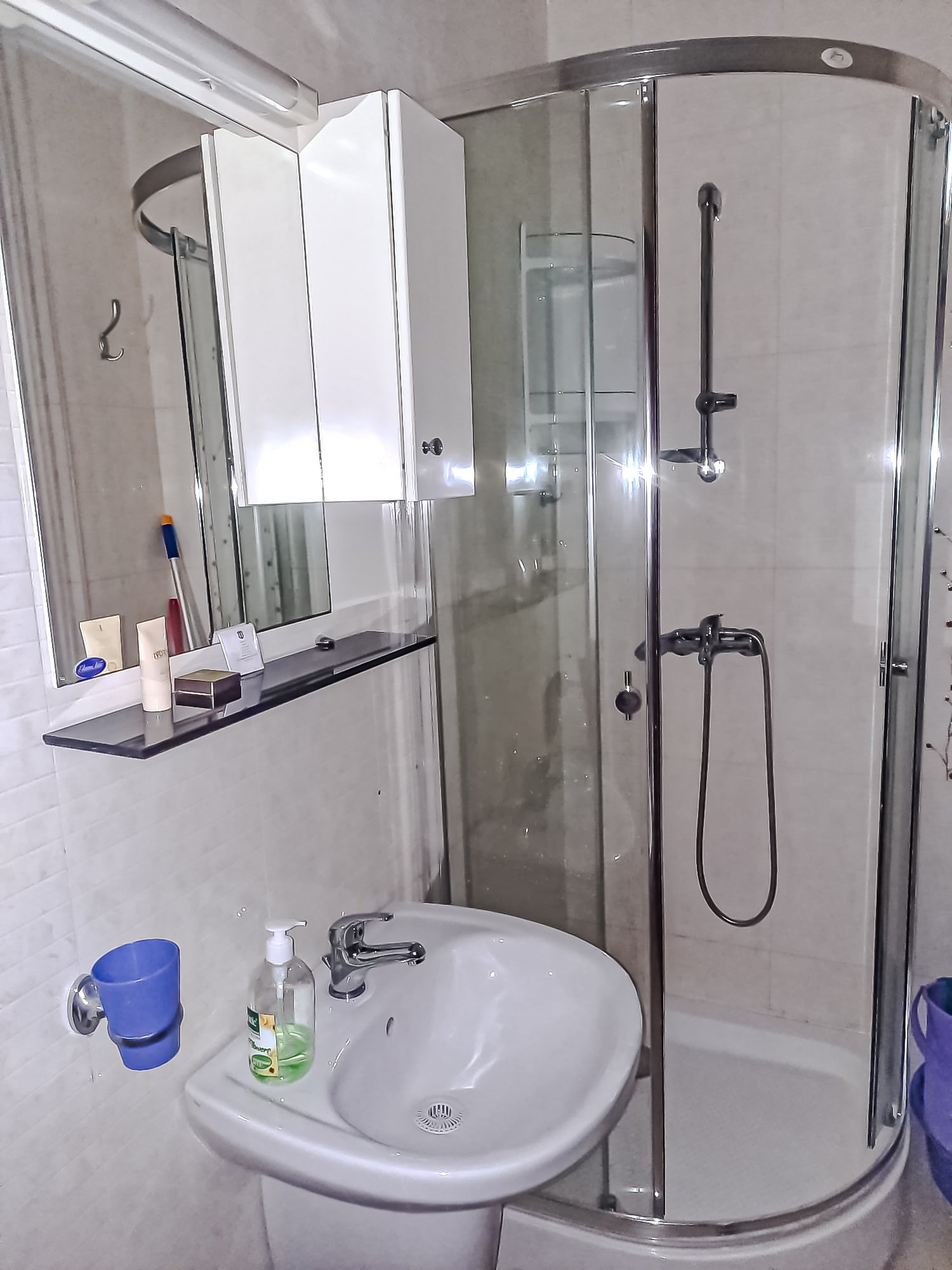 Three-room apartment in the Eden complex at Sunny Beach with a view of the pool