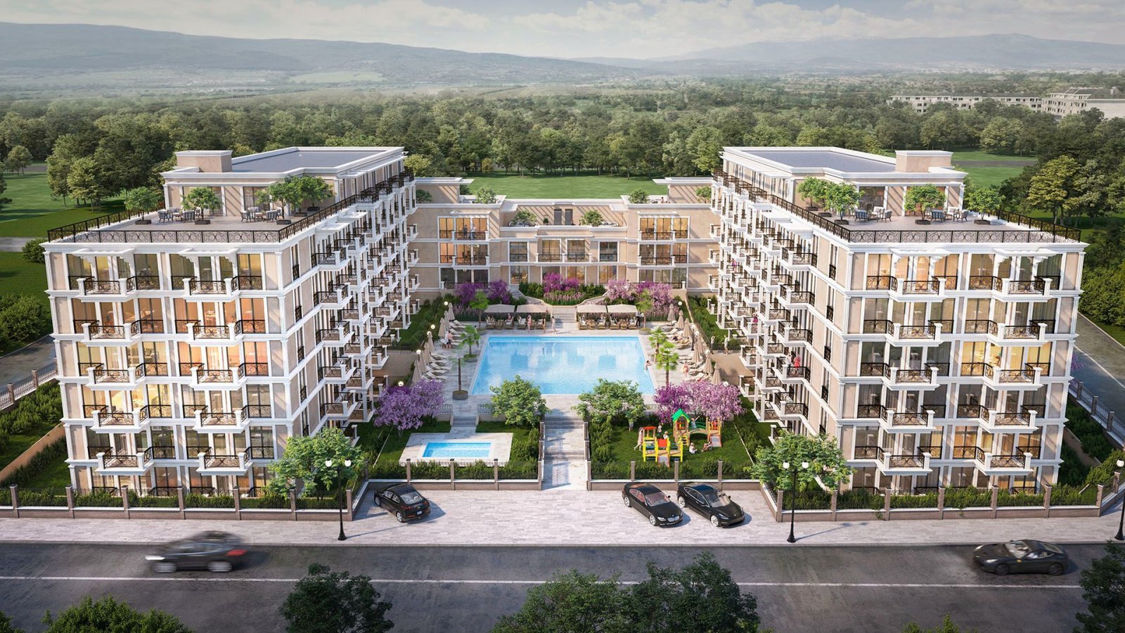 Apartment in the Emperium complex in Sveti Vlas