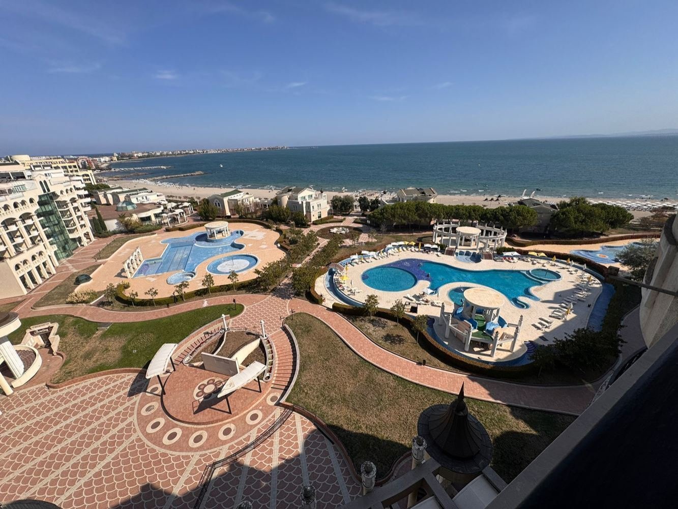 3-room apartment in Sunset Resort Pomorie, Bulgaria