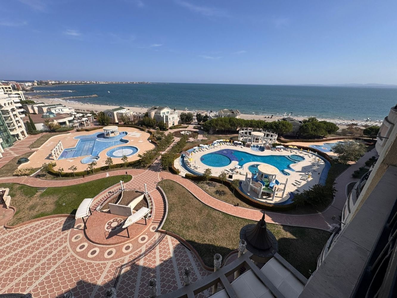 3-room apartment in Sunset Resort Pomorie, Bulgaria