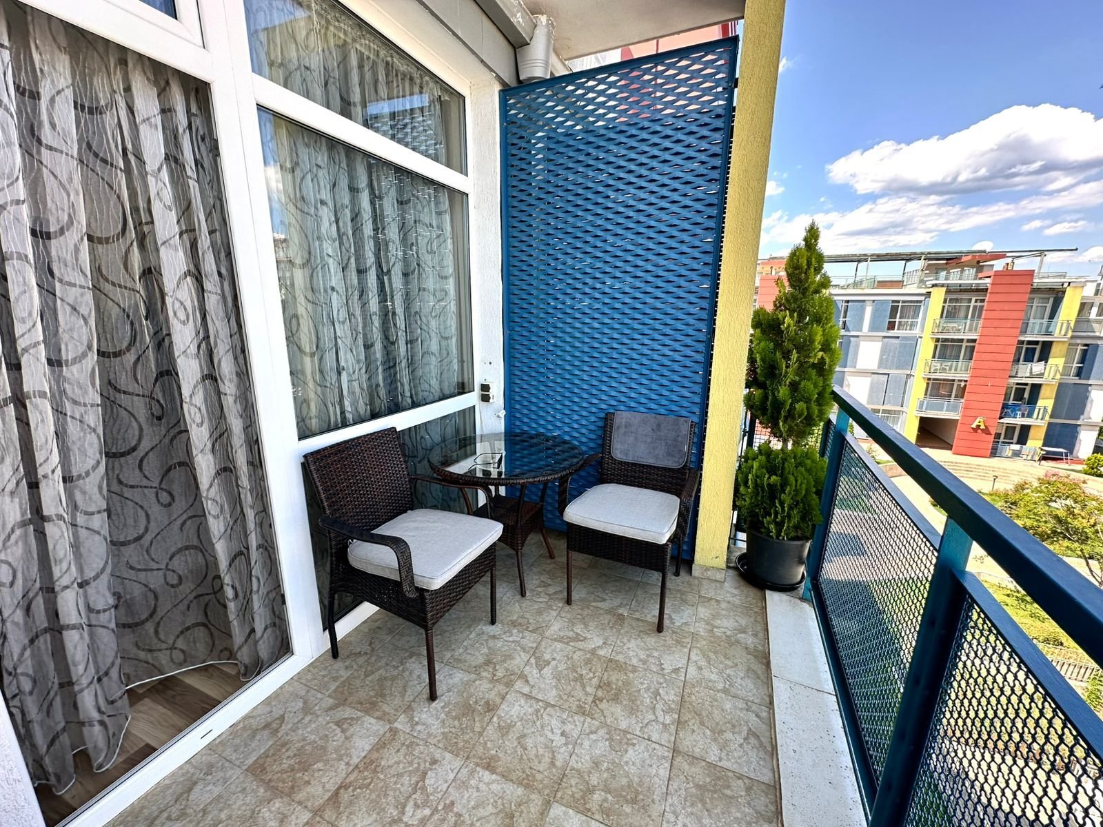 Two-room apartment in the Elite IV complex at Sunny Beach