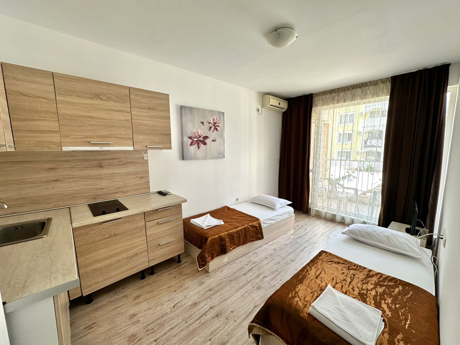 Two-room apartment in the 