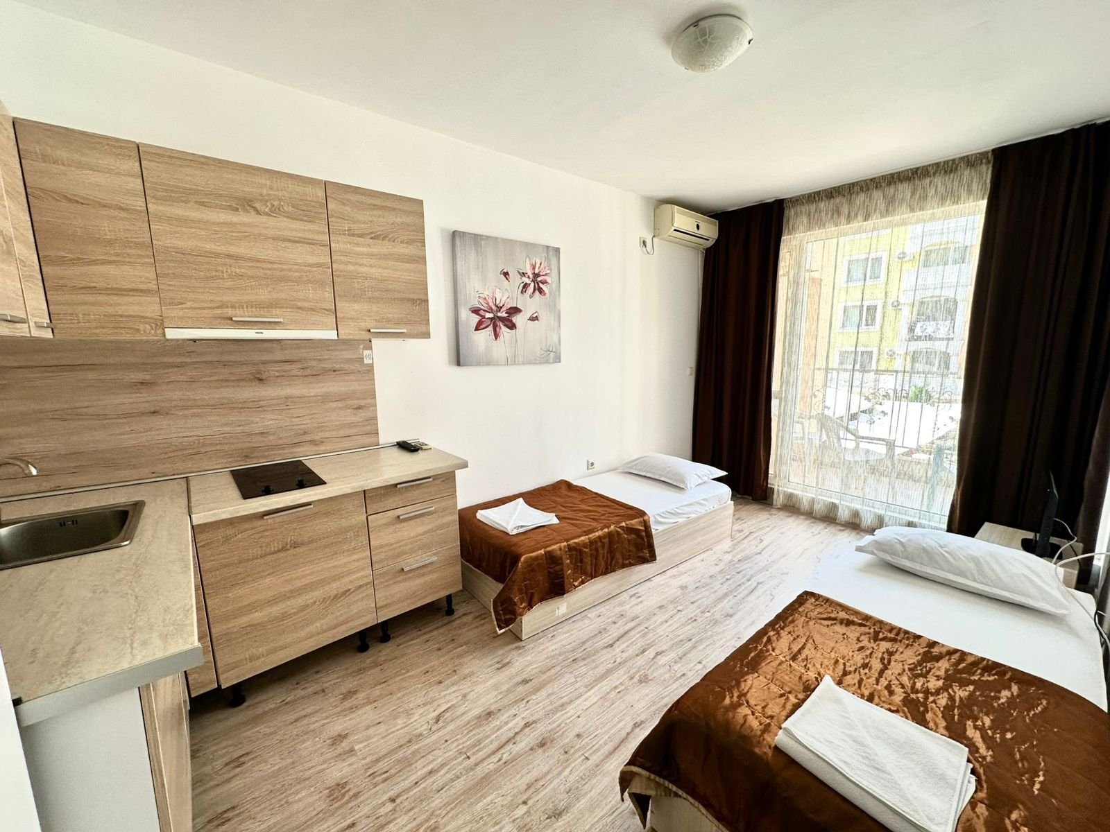 Two-room apartment in the 