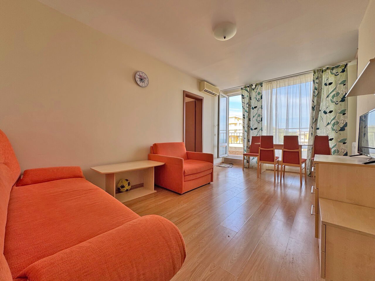 Two-room apartment in the 