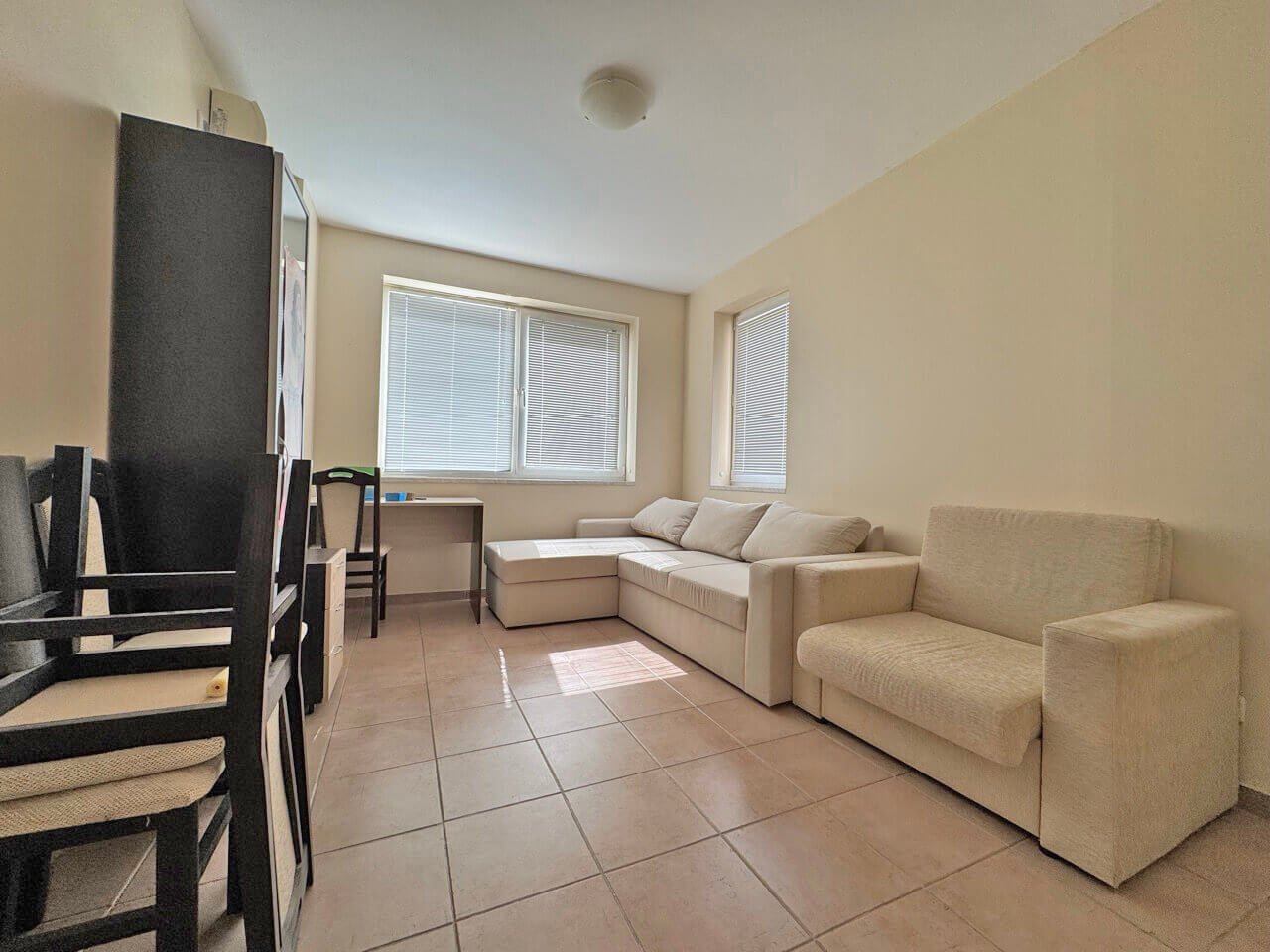 Sunny Beach: Two-room apartment in the Sea Dreams complex with a view of the pool at Sunny Beach. 