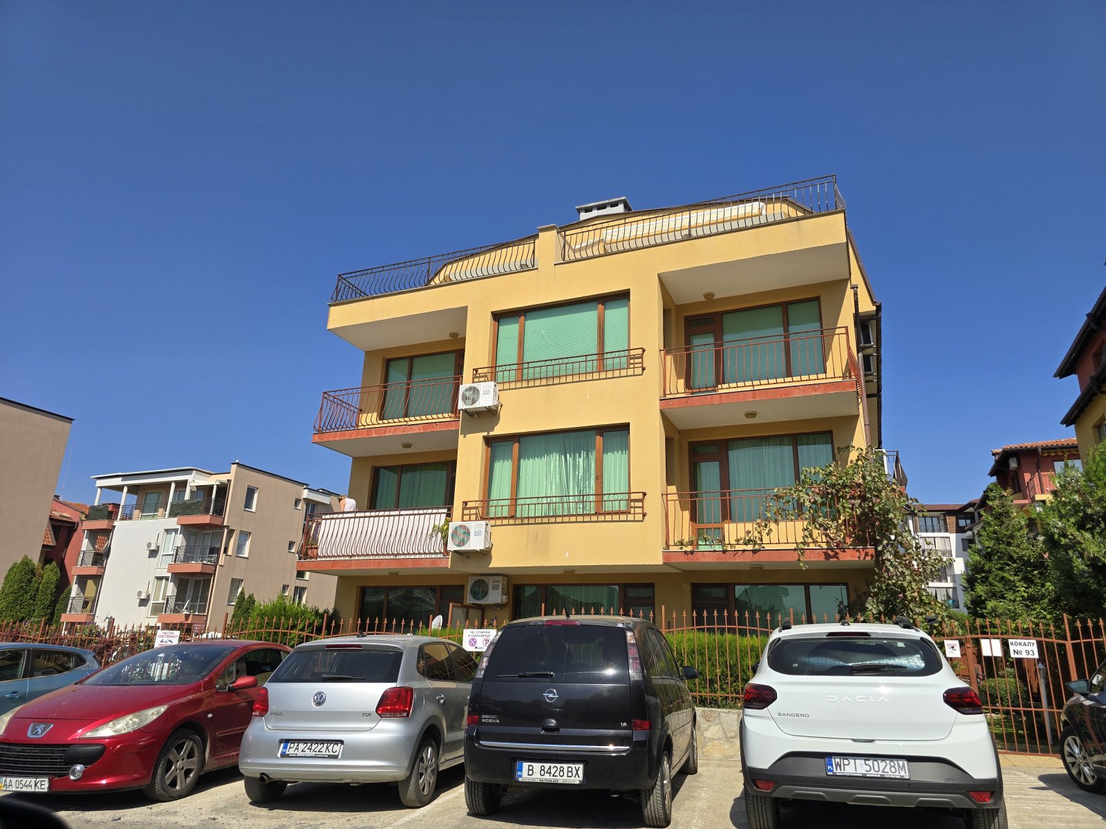 Ravda: 2-room apartment with sea view in Amoto, Ravda, Bulgaria 