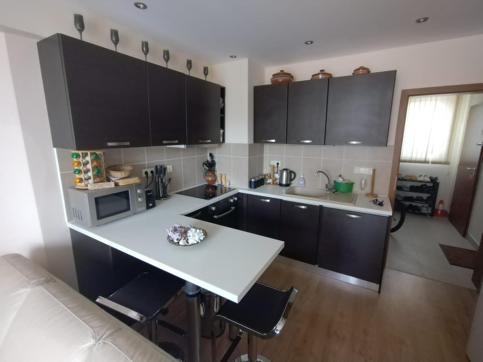 Modern 3-room apartment in Chateau Valon Sonnenstrand Bulgaria