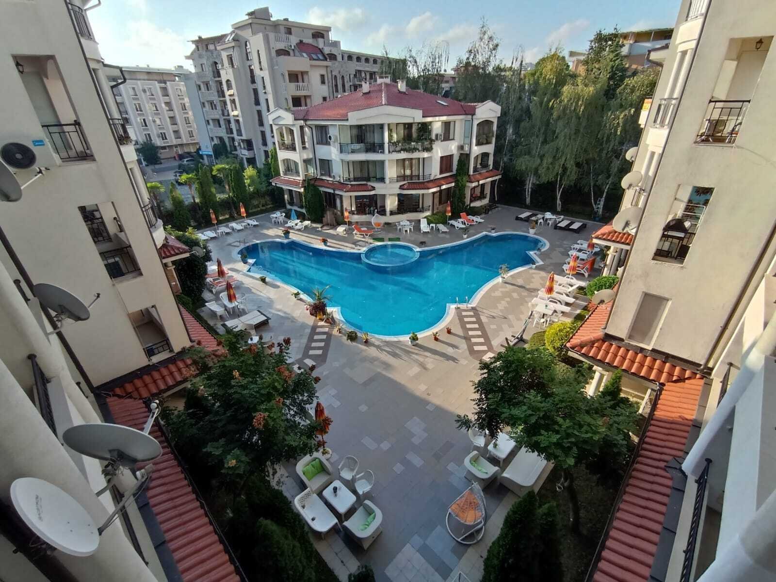 Modern 3-room apartment in Chateau Valon Sonnenstrand Bulgaria