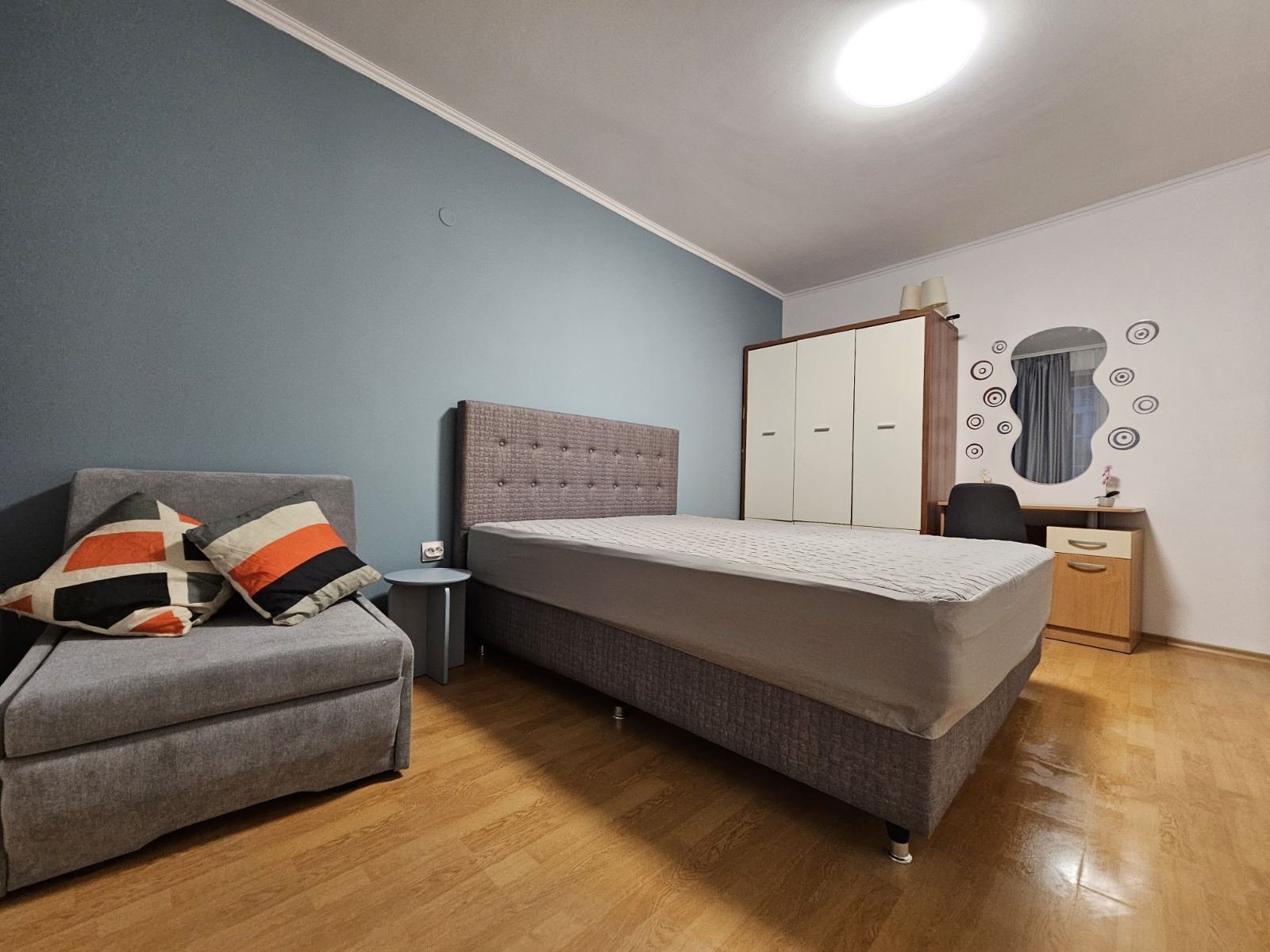 Two-room apartment in the Yassen complex in Sunny Beach with a view of the pool