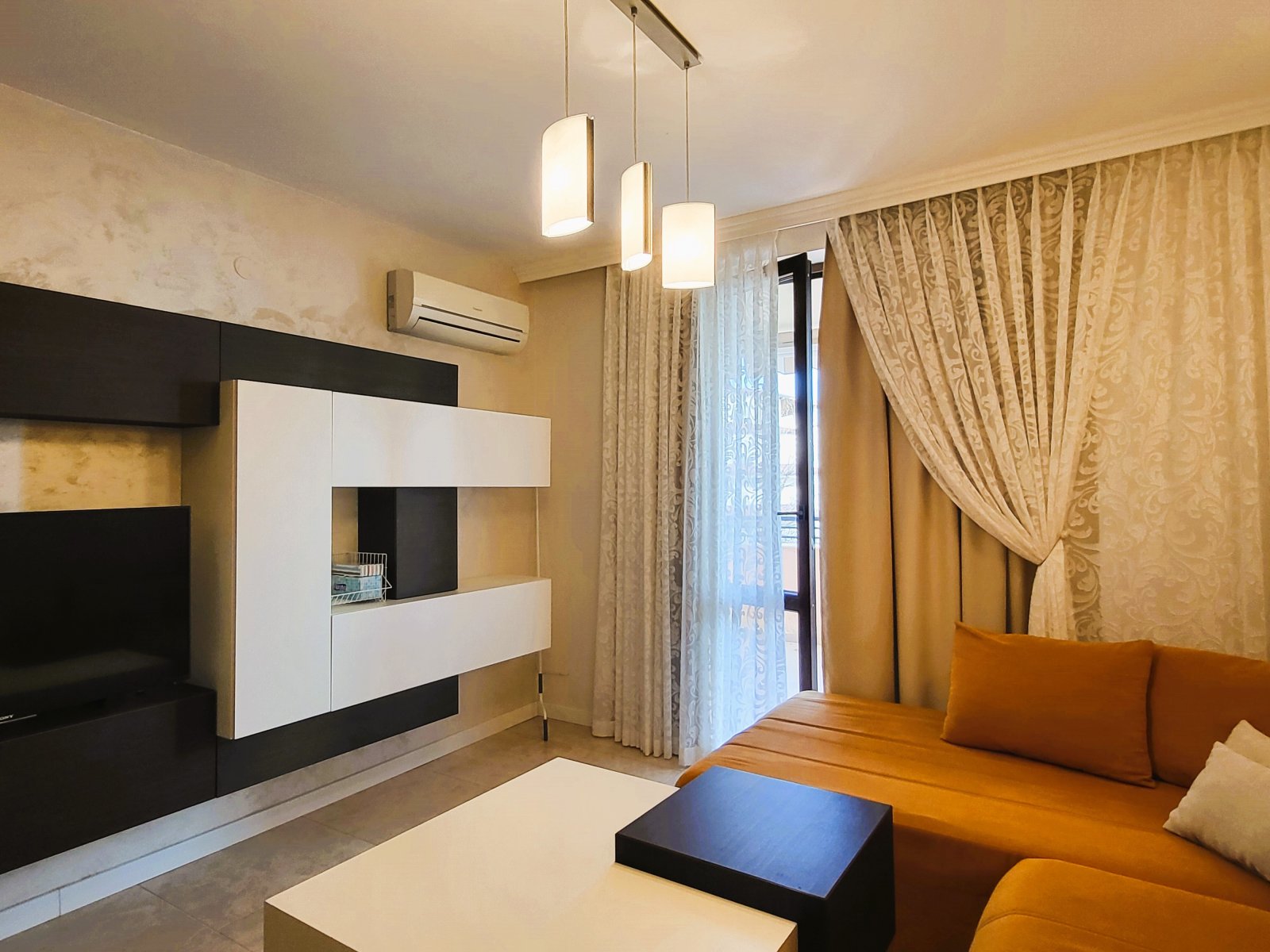 3-room apartment with sea view directly on the first line in Coastal Dreams, Sveti Vlas, Bulgaria