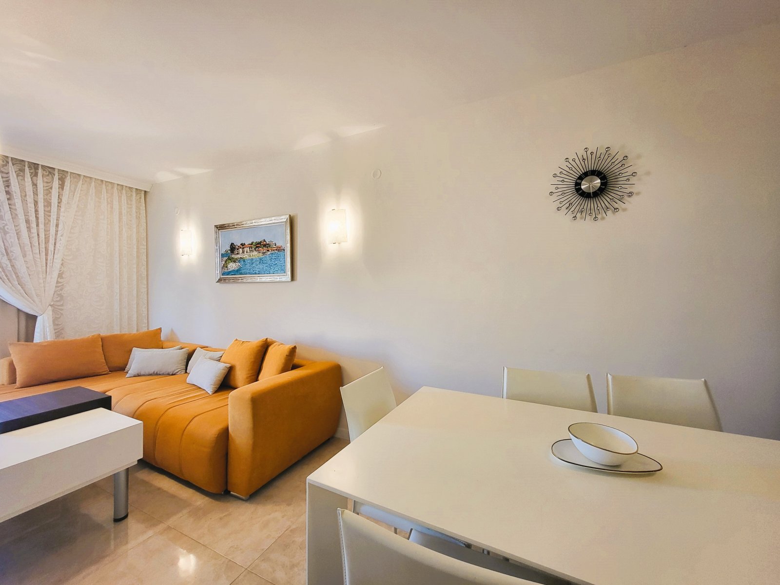 3-room apartment with sea view directly on the first line in Coastal Dreams, Sveti Vlas, Bulgaria