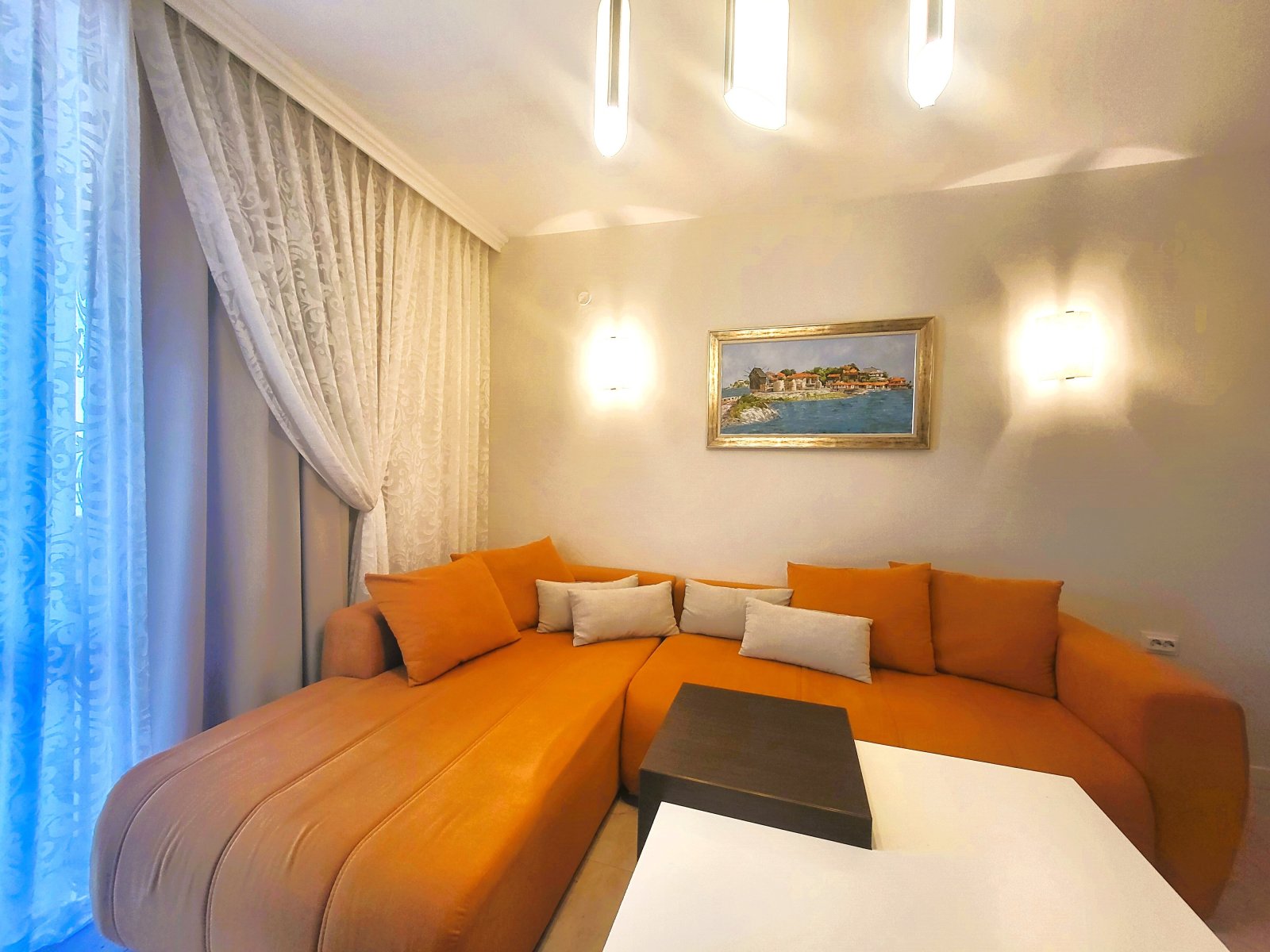 3-room apartment with sea view directly on the first line in Coastal Dreams, Sveti Vlas, Bulgaria