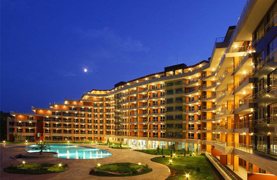 Sunny Beach: 3-room apartment in Peters Haus Sonnenstrand Bulgaria 