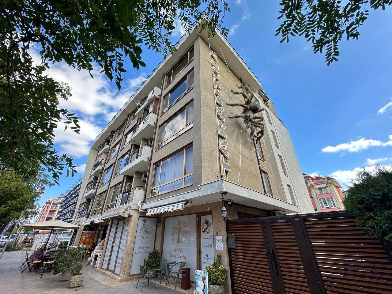 Two-room apartment in the Tarantula complex in Sunny Beach