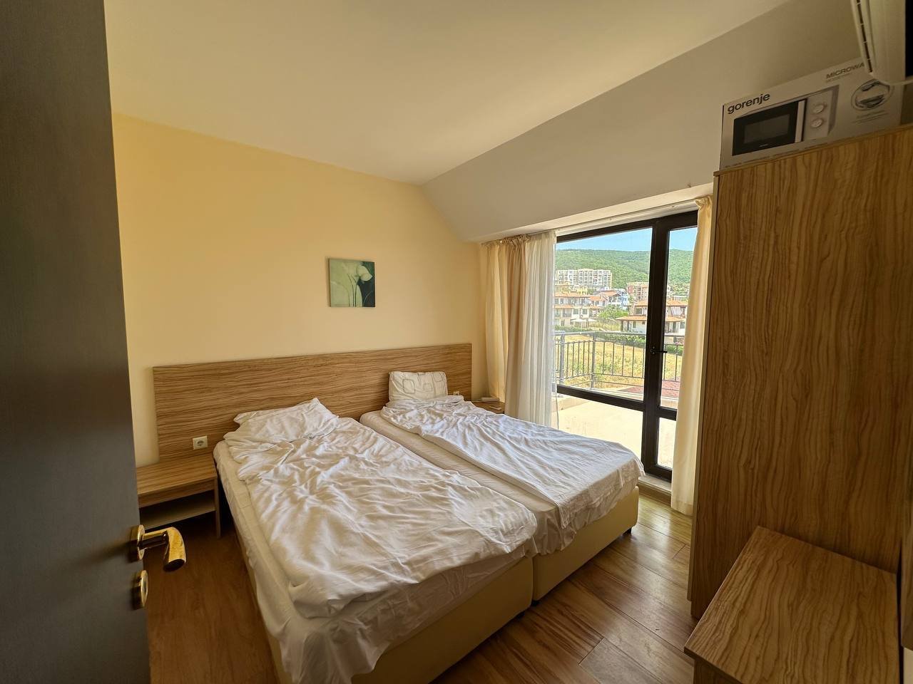 Two-room apartment with sea view in the Makon complex in Sveti Vlas