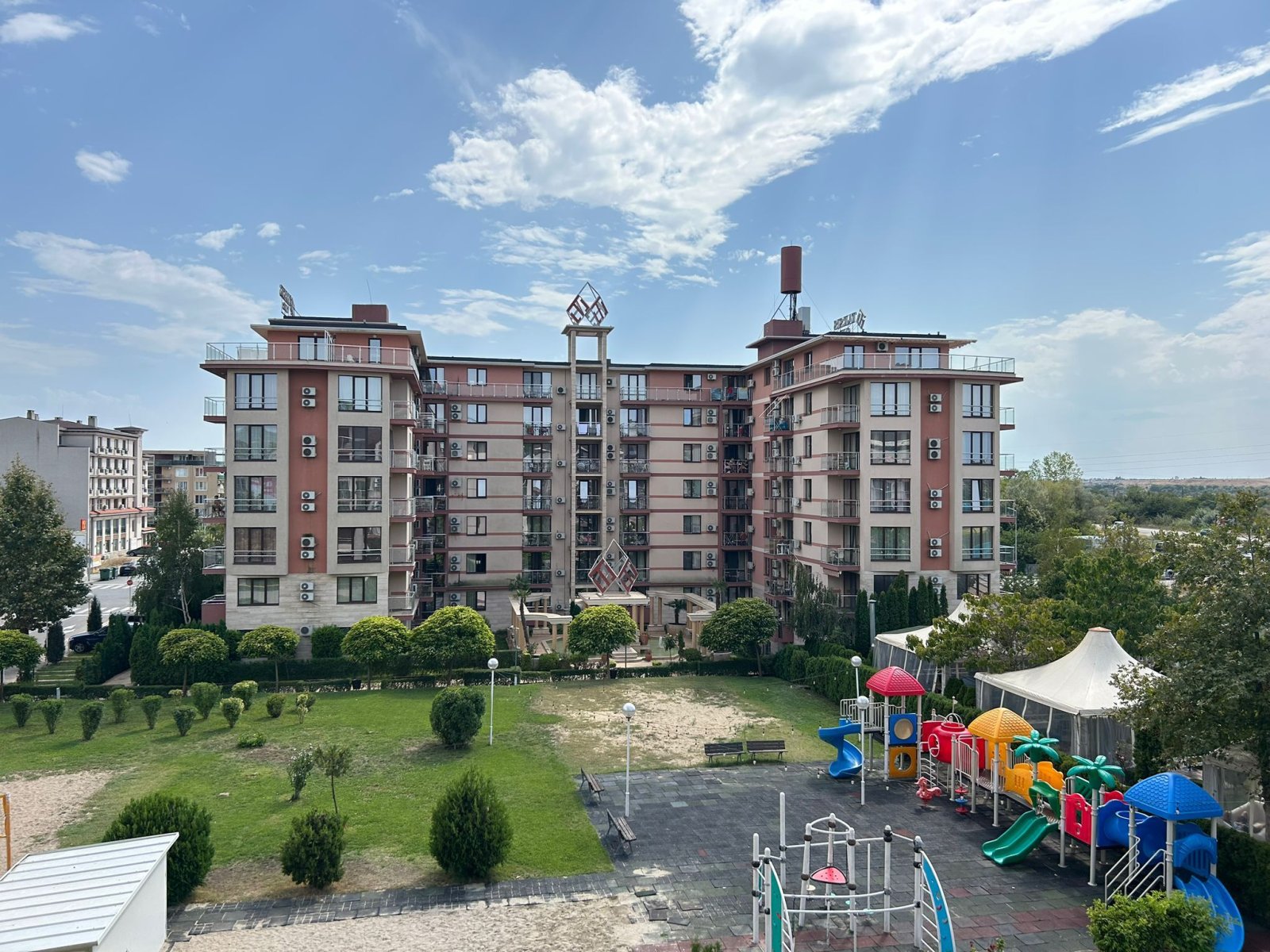 2-room apartment with terrace in Tarsis Nova Sunny Beach, Bulgaria