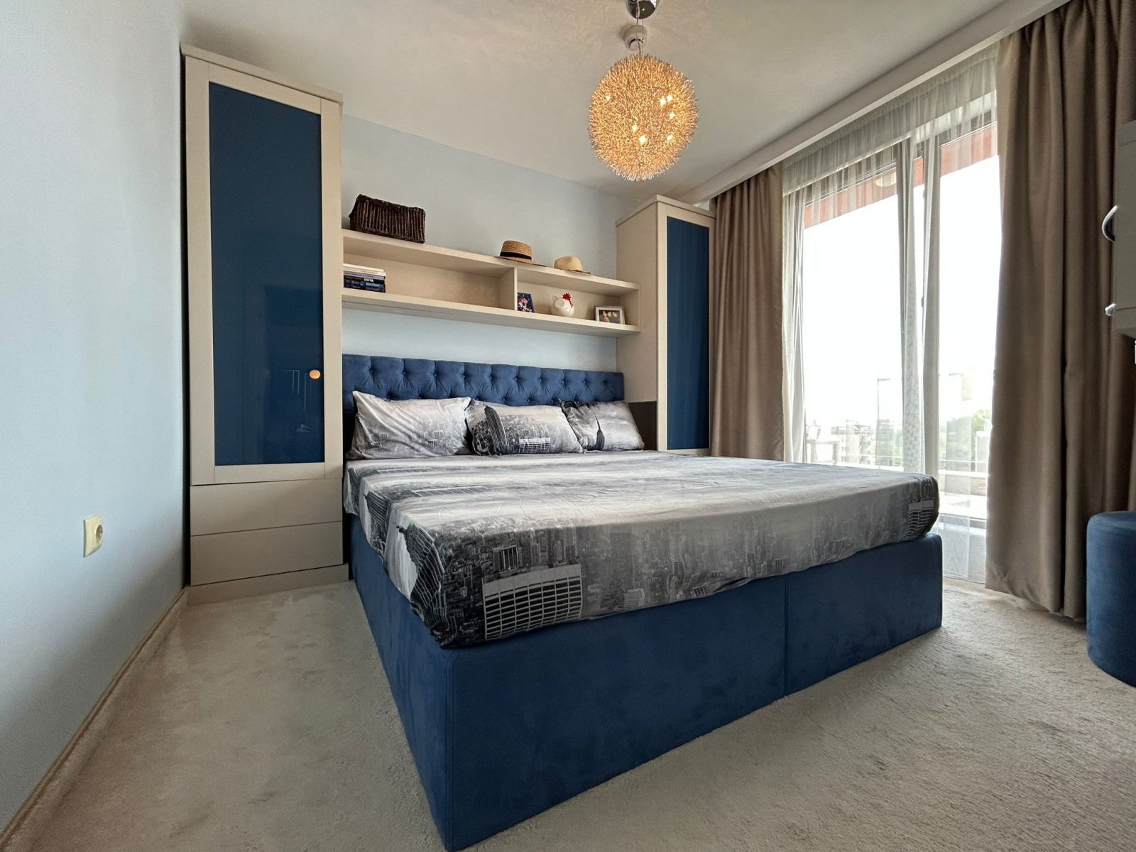 2-room apartment with terrace in Tarsis Nova Sunny Beach, Bulgaria