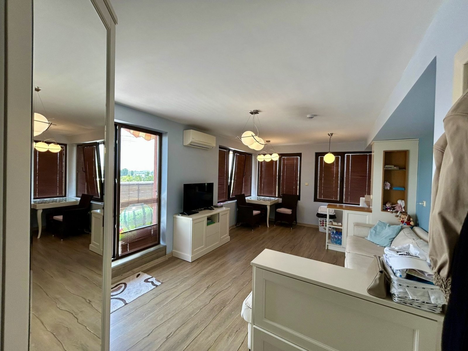 2-room apartment with terrace in Tarsis Nova Sunny Beach, Bulgaria