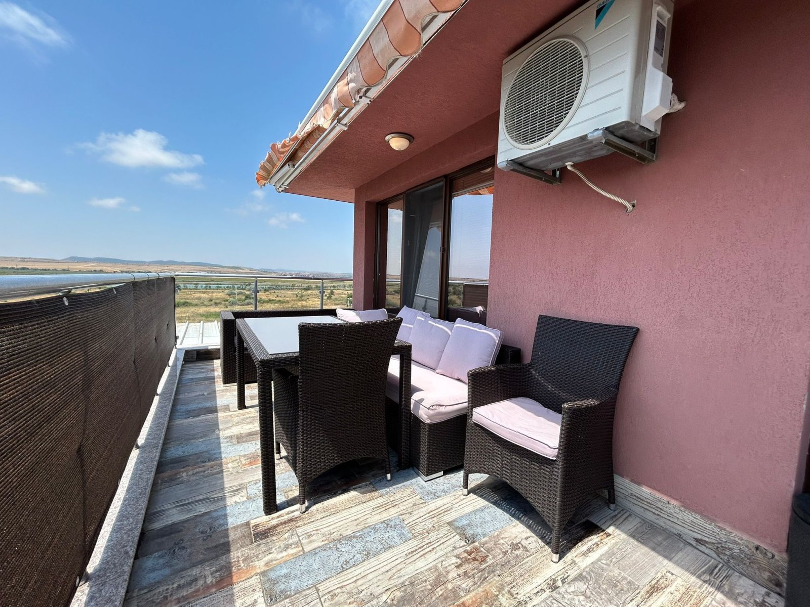 2-room apartment with terrace in Tarsis Nova Sunny Beach, Bulgaria