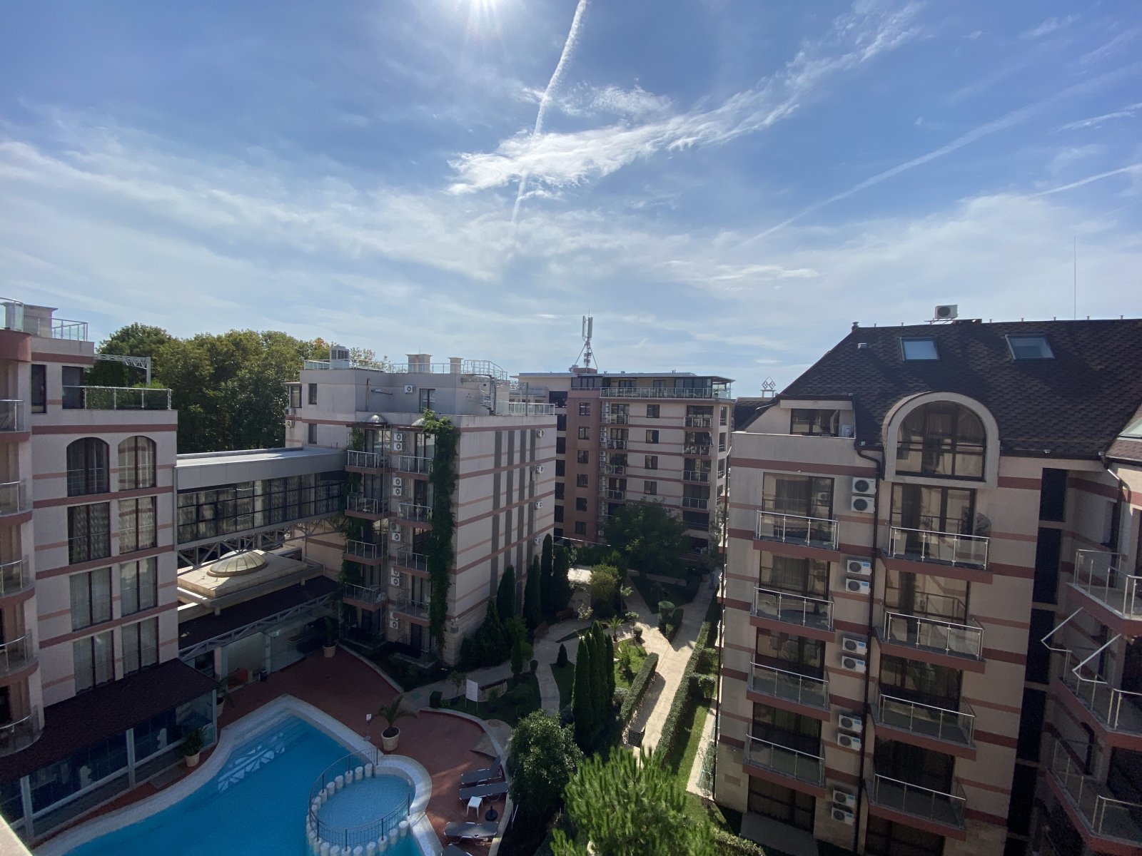 Sunny Beach: 2-room apartment in Tarsis 2, Sunny Beach, Bulgaria 