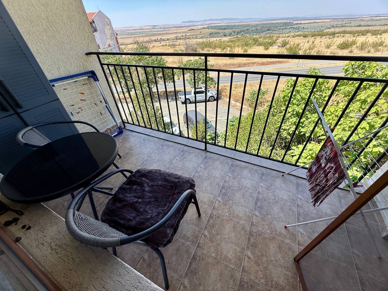 Two-room apartment with sea view in the Arkite residential complex in Kosharitsa