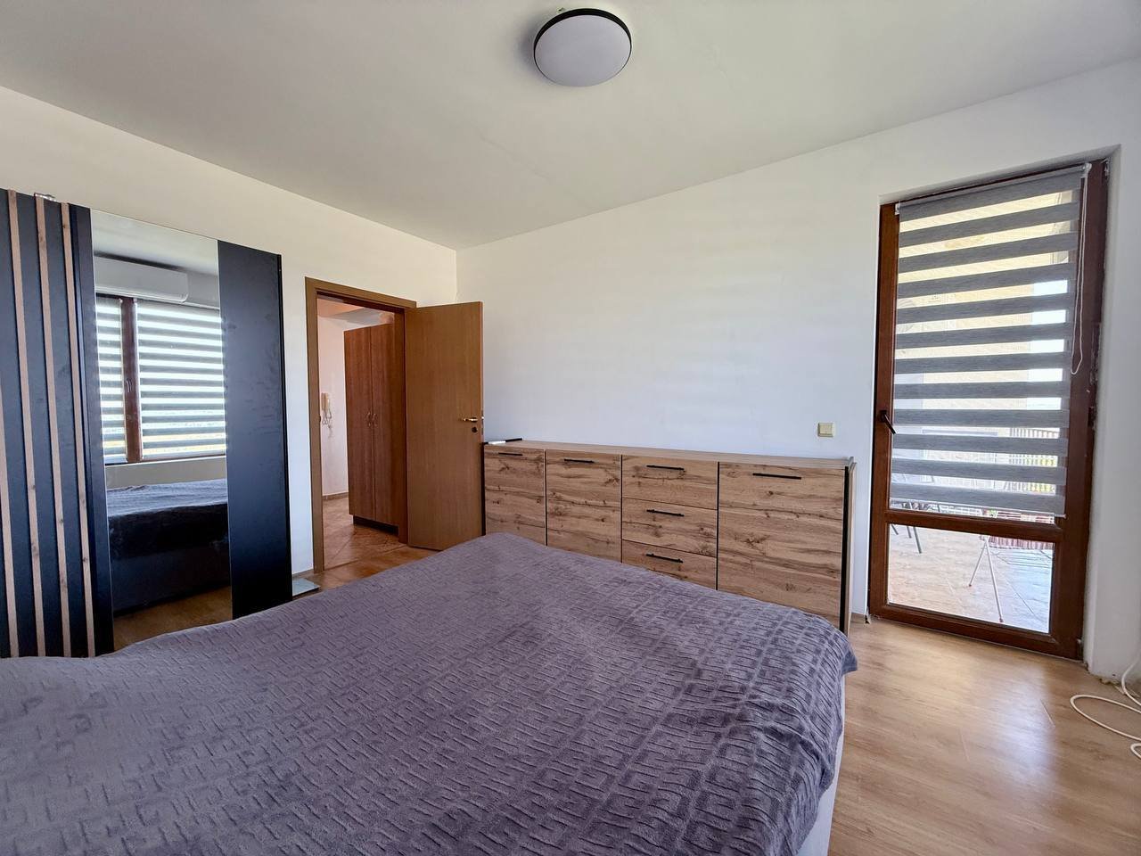 Two-room apartment with sea view in the Arkite residential complex in Kosharitsa