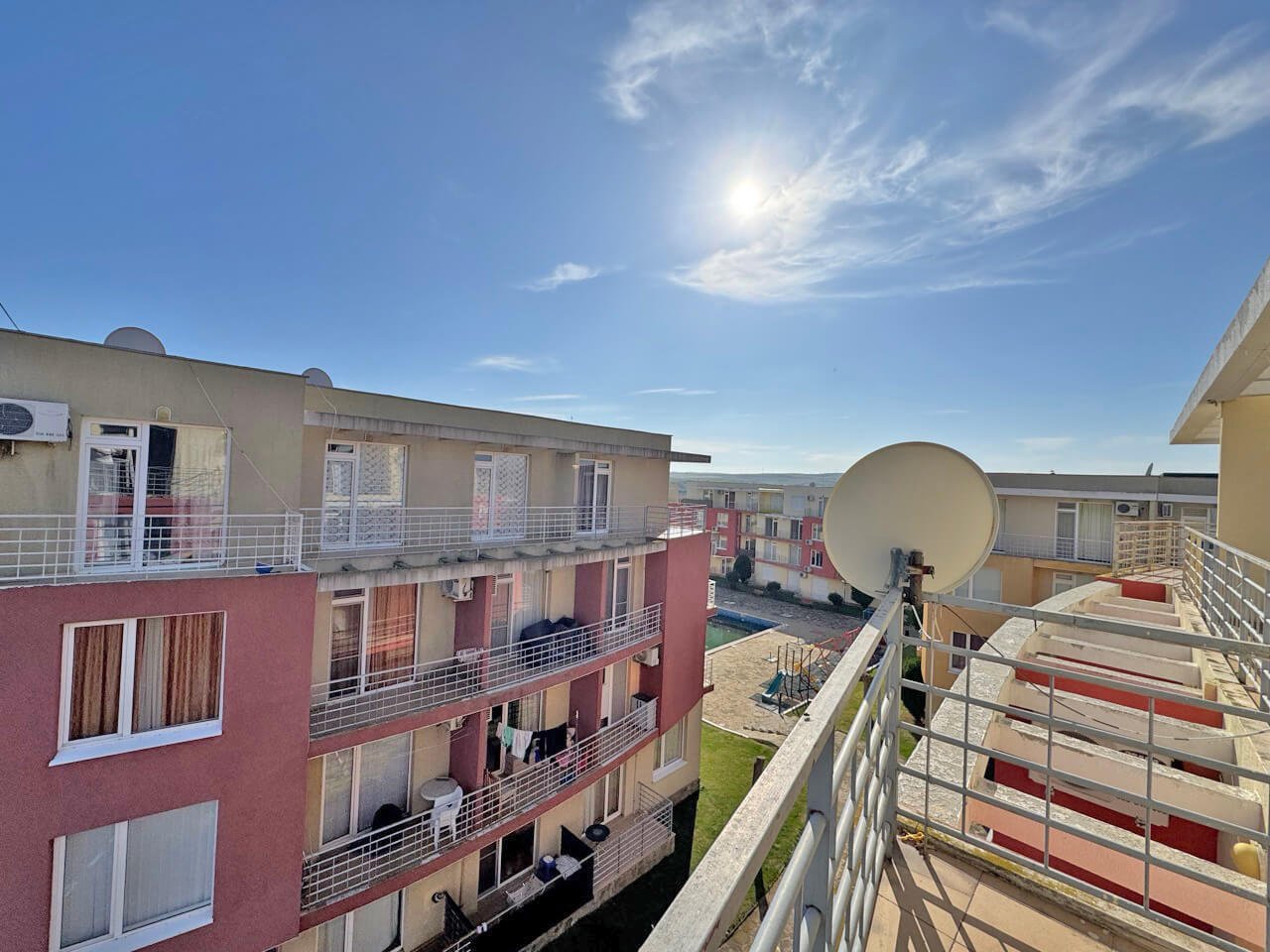 Apartment with two bedrooms in the Sunny Day 5 complex at Sunny Beach