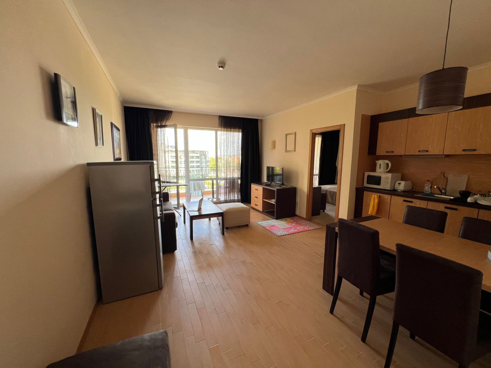 Two-room apartment in the Majestic complex at Sunny Beach