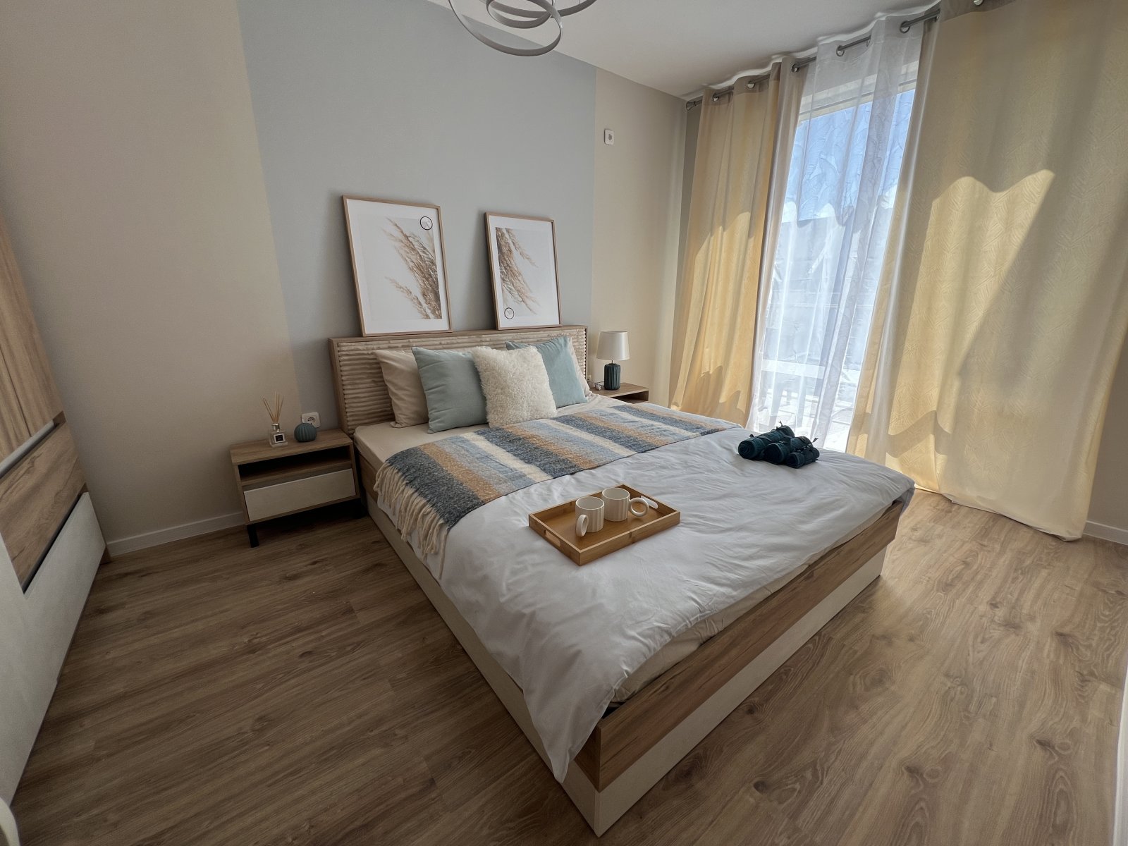 Two-room apartment in the Blue Sky complex in Sveti Vlas