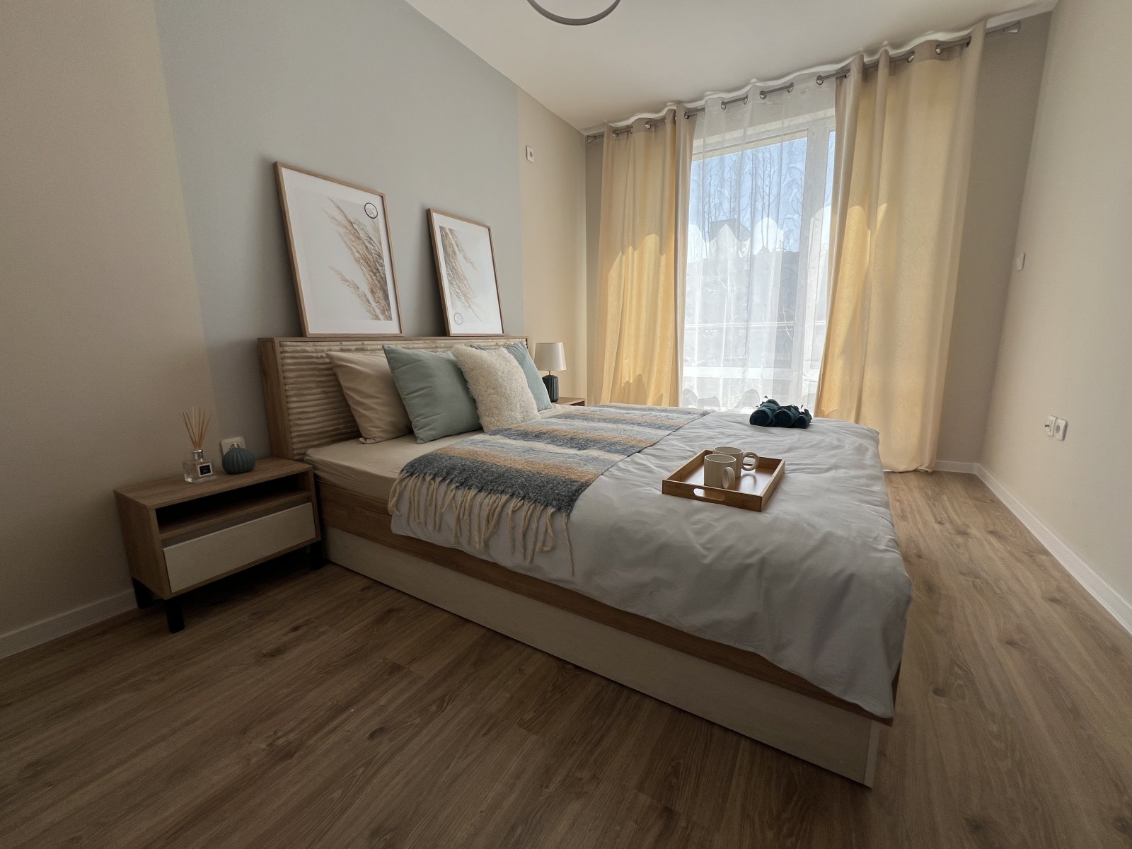 Two-room apartment in the Blue Sky complex in Sveti Vlas