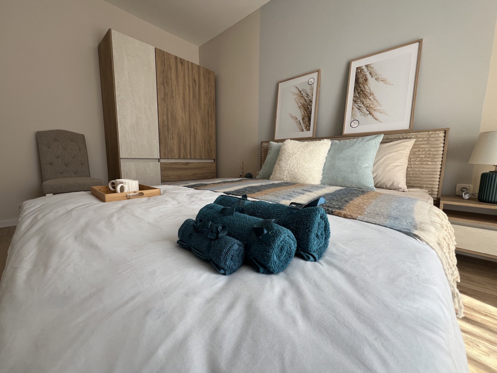 Two-room apartment in the Blue Sky complex in Sveti Vlas