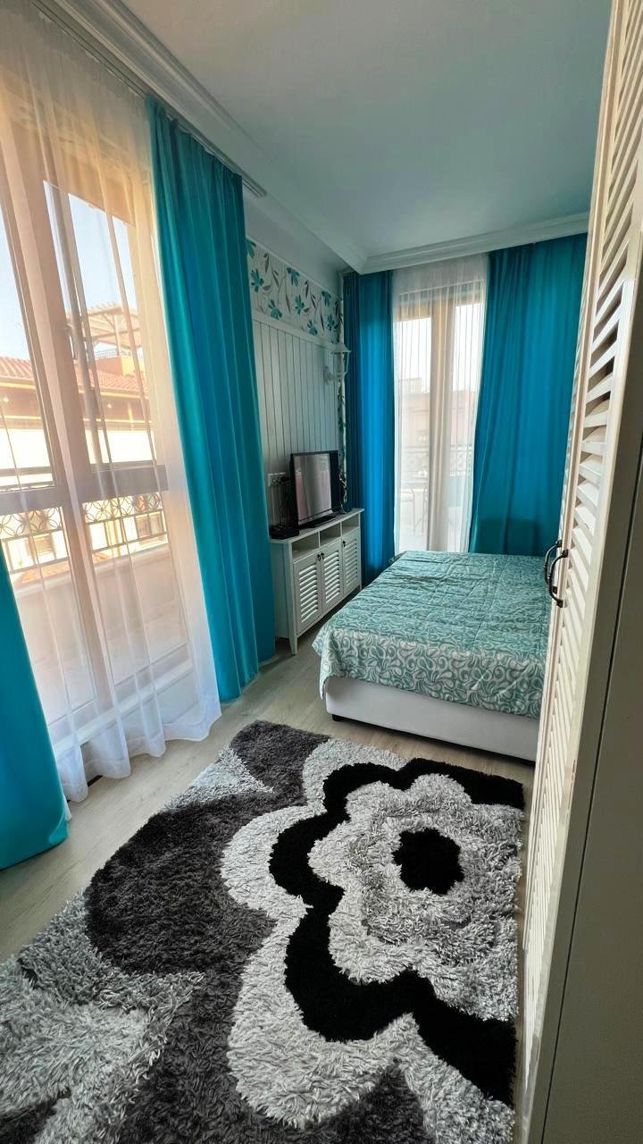 Three-room apartment in the Harmony Suites 3 complex at Sunny Beach
